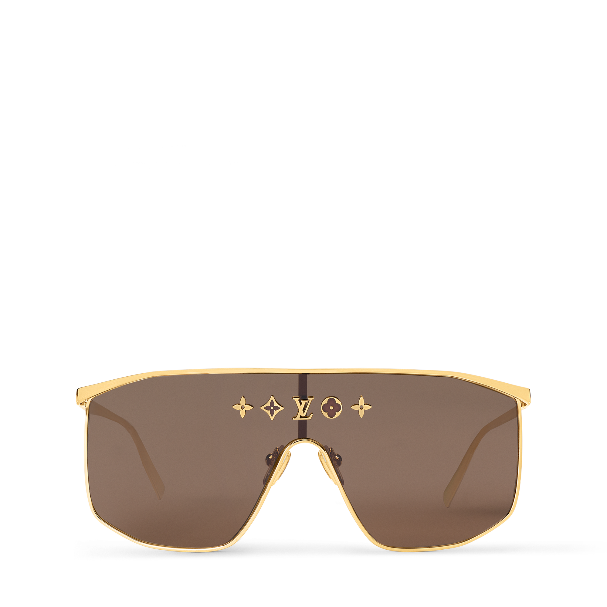 S00 Acessórios Óculos de Sol Óculos de Sol Máscara LV Golden | Louis Vuitton ® (Zoom no Produto)