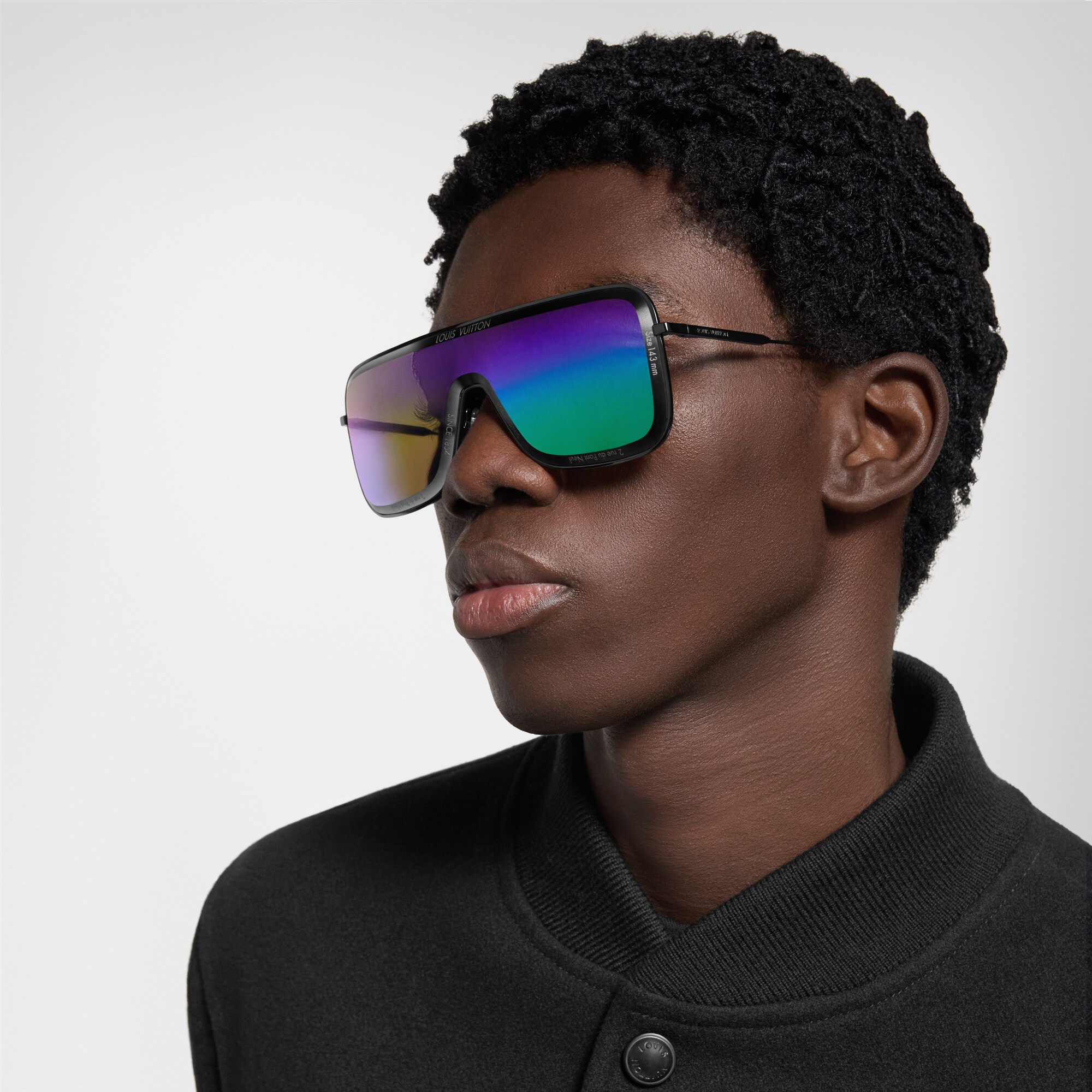 S00 Acessórios Óculos de Sol Óculos de Sol Máscara LV Super Vision Metal | Louis Vuitton ® (Zoom no Produto)