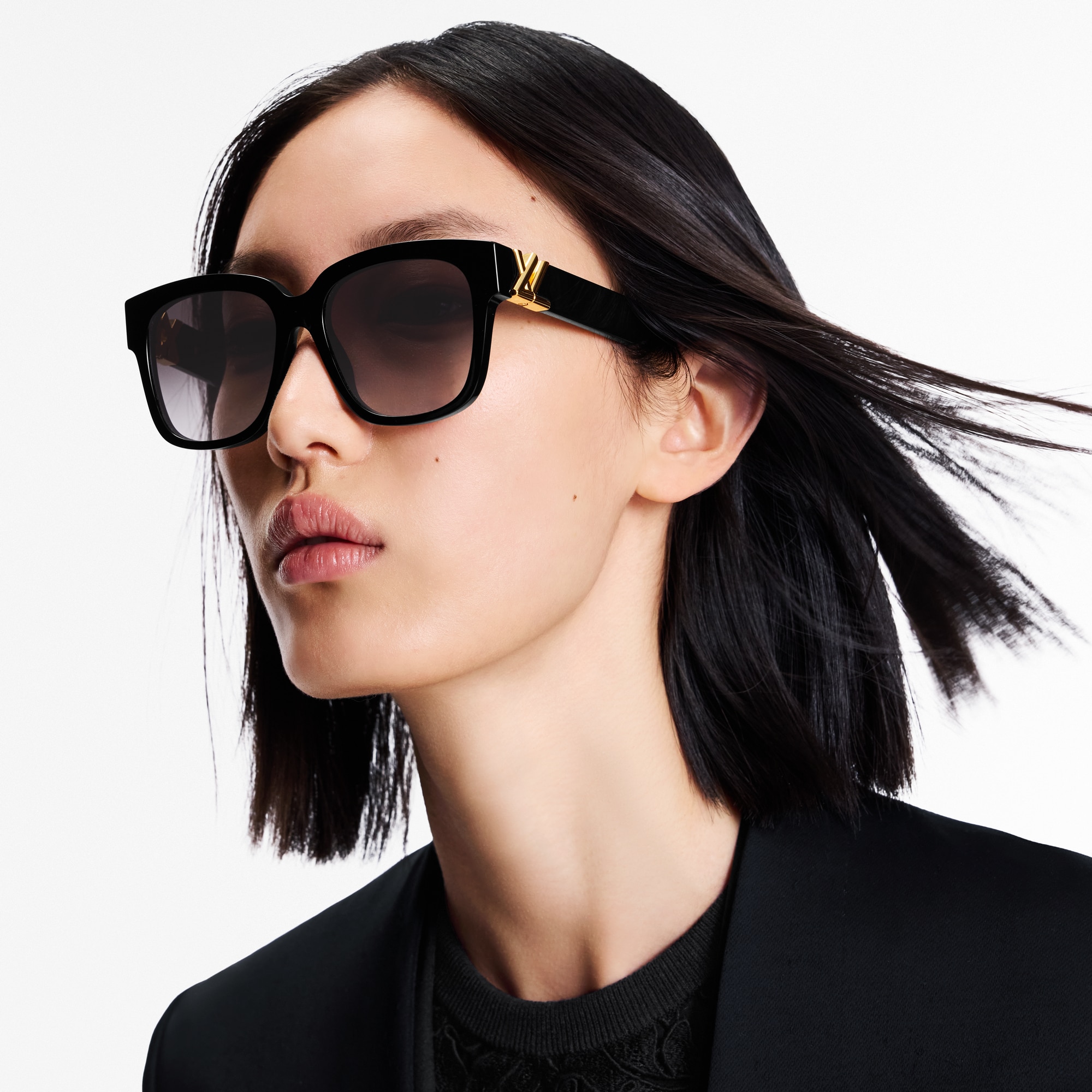 S00 Acessórios Óculos de Sol Óculos de Sol Quadrados LV-GO14 | Louis Vuitton ® (Zoom no Produto)