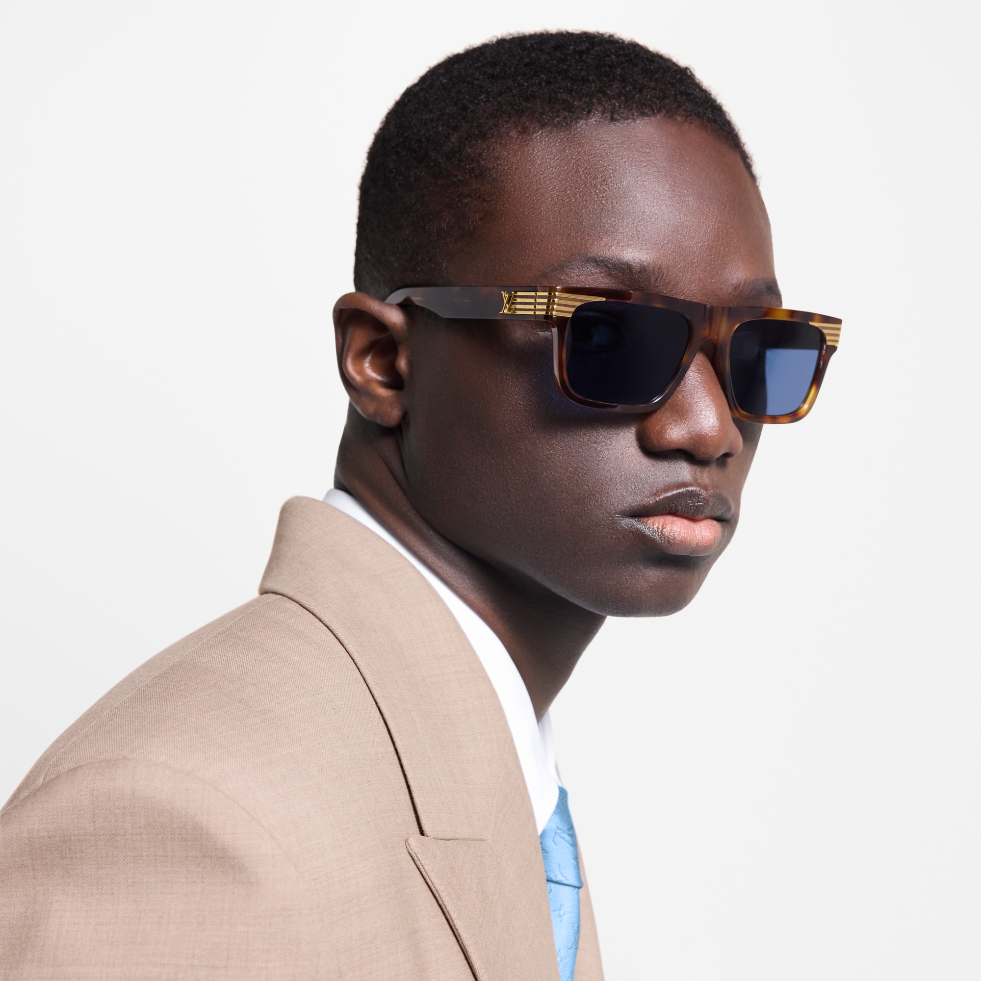 S00 Acessórios Óculos de Sol Óculos de Sol Quadrados LV Slide | Louis Vuitton ® (Zoom no Produto)