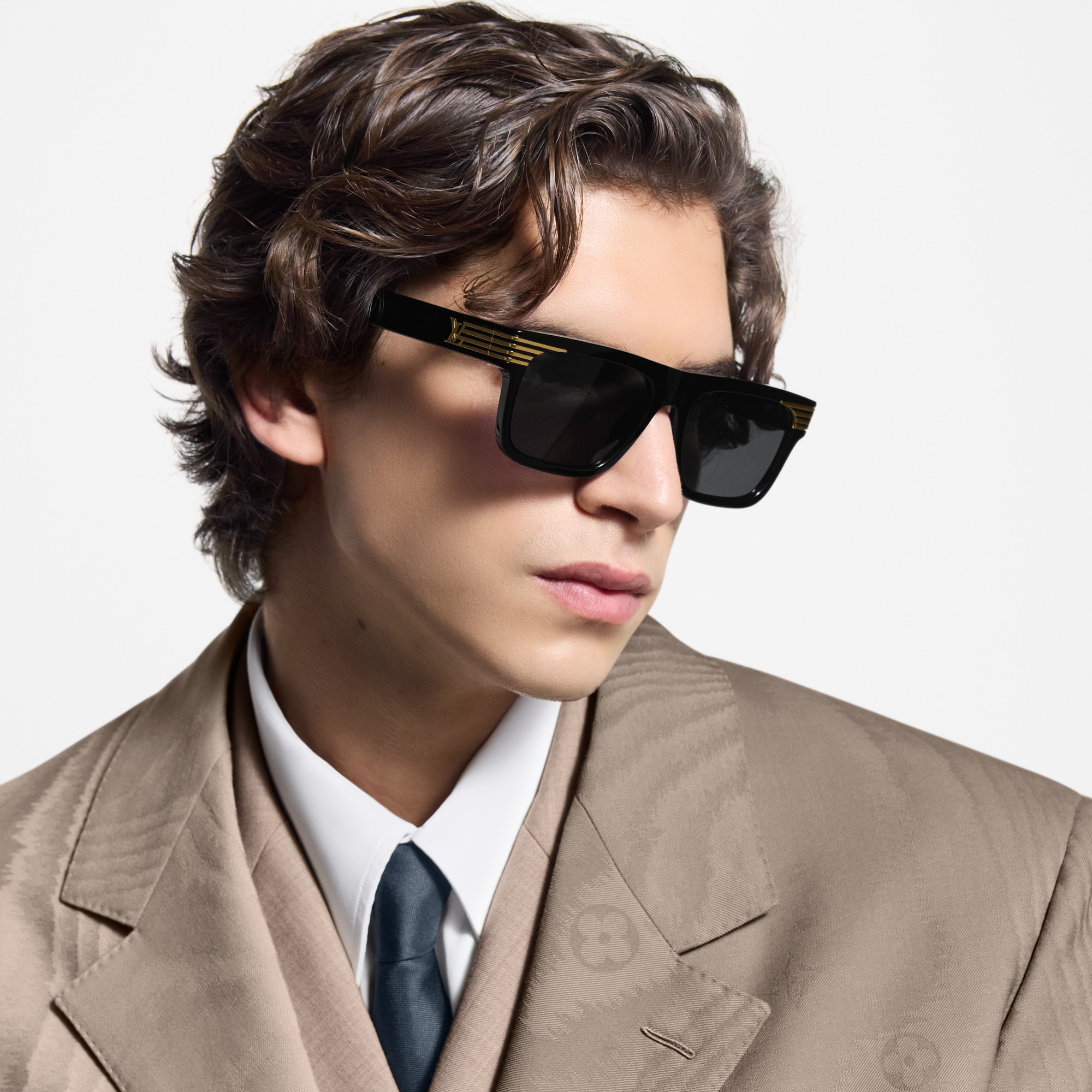 S00 Acessórios Óculos de Sol Óculos de Sol Quadrados LV Slide | Louis Vuitton ® (Zoom no Produto)