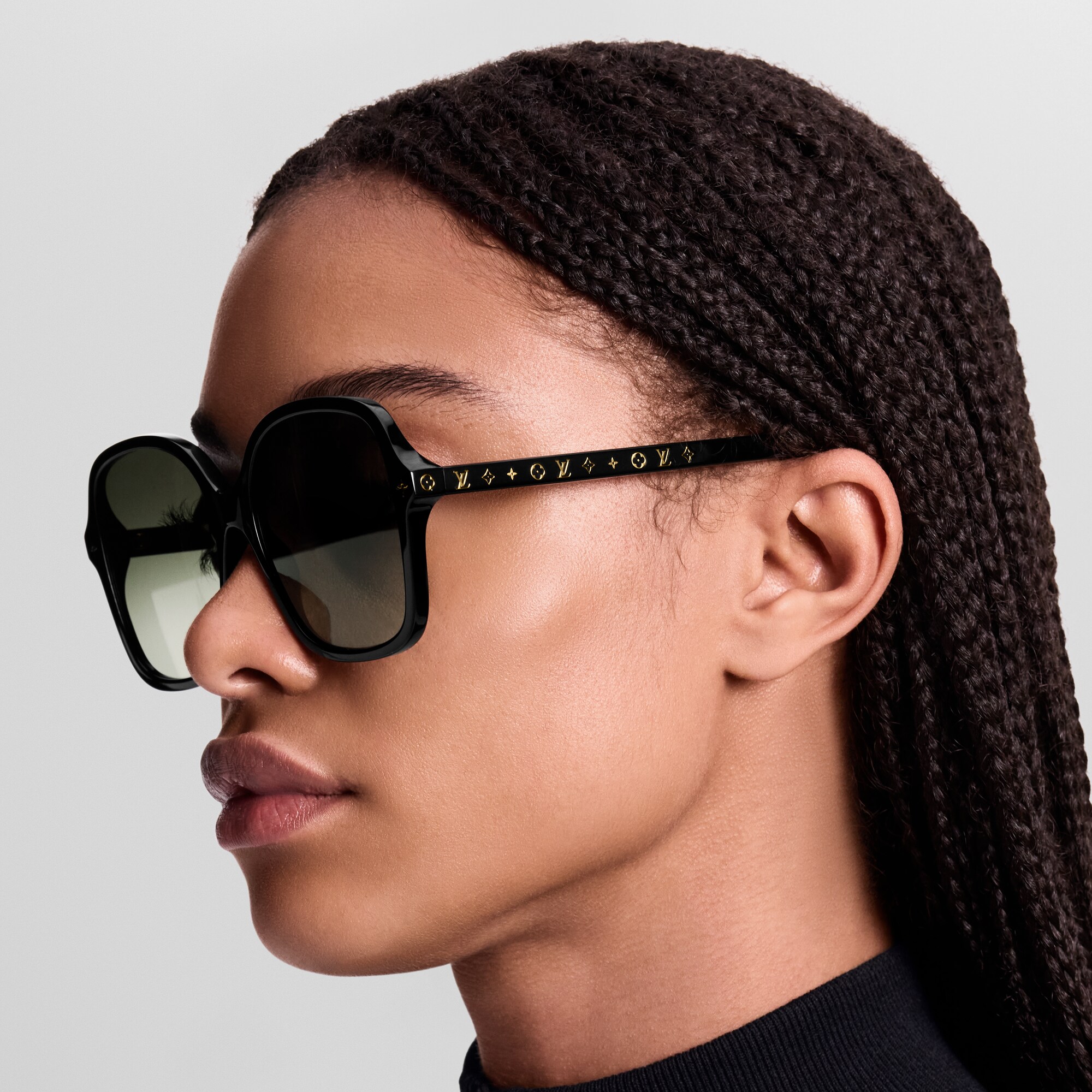 S00 Acessórios Óculos de Sol Óculos de Sol Quadrados My Monogram Light | Louis Vuitton ® (Zoom no Produto)