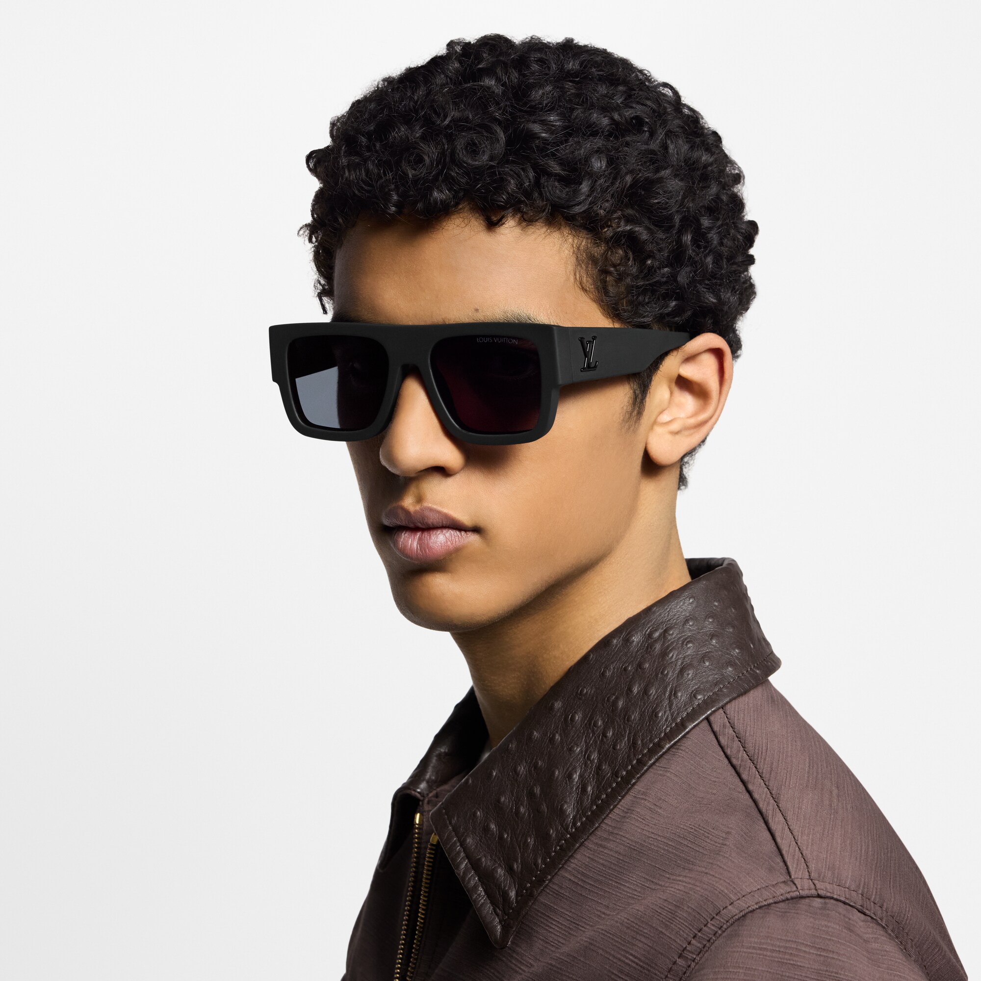 S00 Acessórios Óculos de Sol Óculos de Sol Quadrados Oversized LV Clash | Louis Vuitton ® (Zoom no Produto)