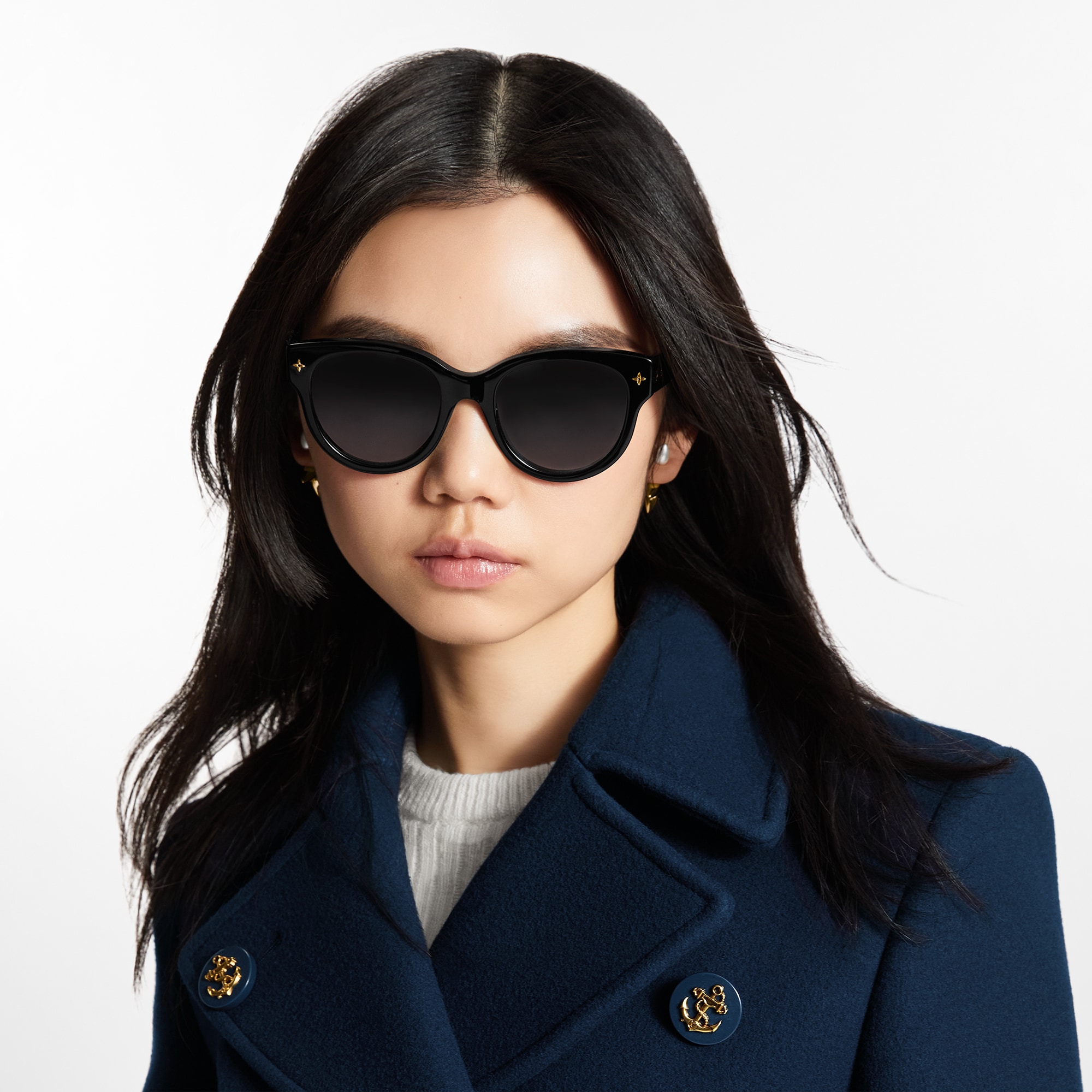 S00 Acessórios Óculos de Sol Óculos de Sol Redondos My Monogram | Louis Vuitton ® (Zoom no Produto)