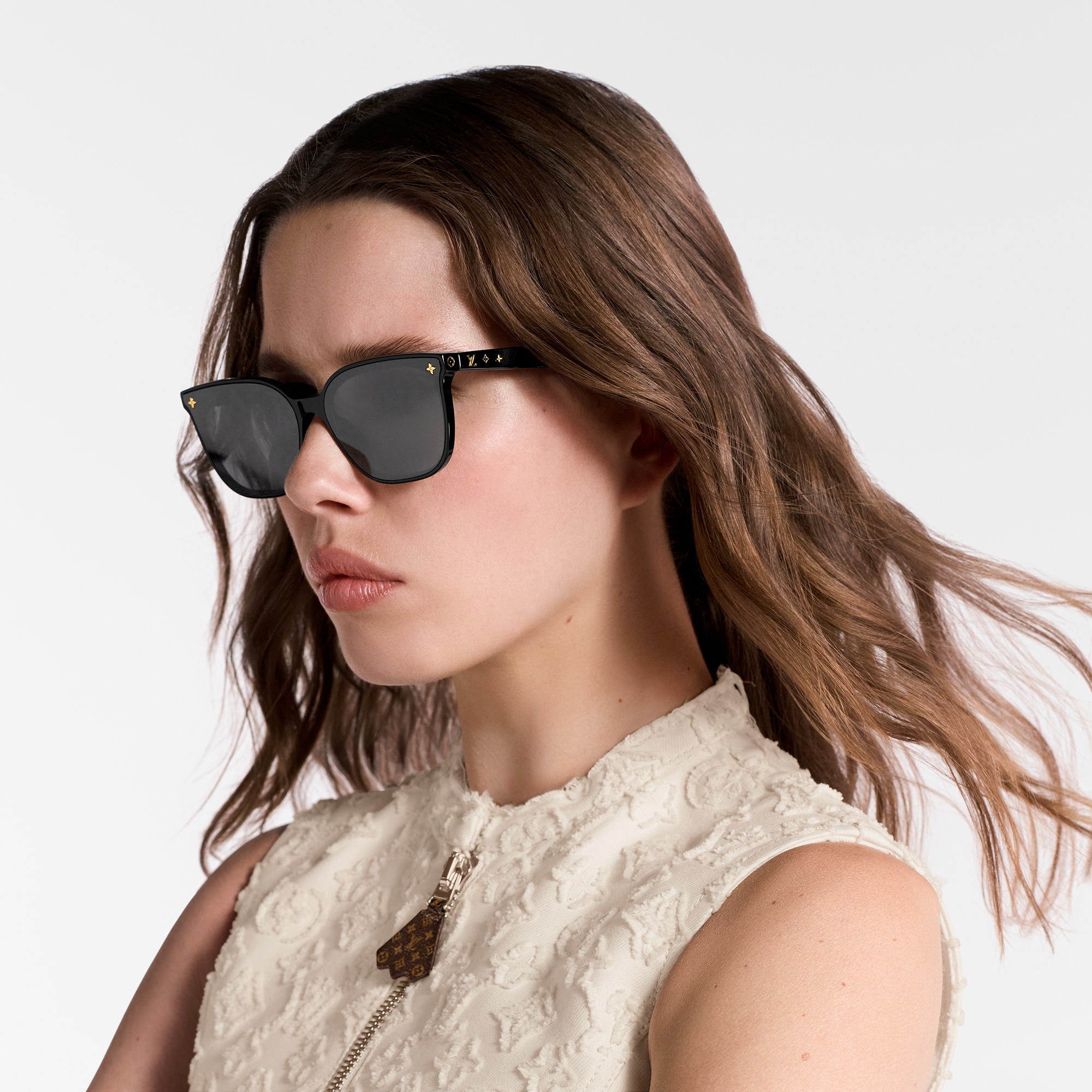 S00 Acessórios Óculos de Sol Óculos de Sol Retangulares My Monogram Fame | Louis Vuitton ® (Zoom no Produto)