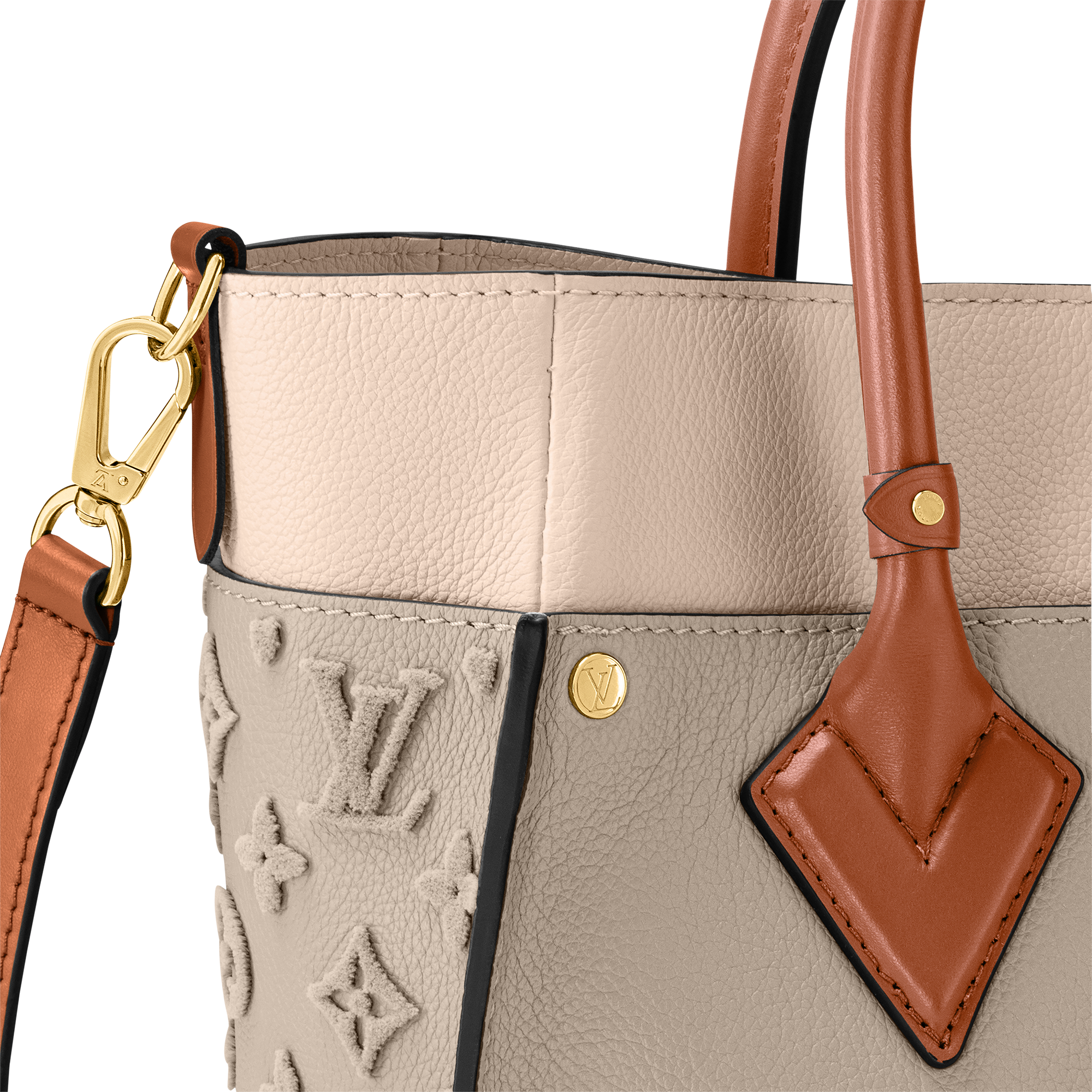 Couros High End Bolsas Todas as Bolsas On My Side MM | Louis Vuitton ® (Zoom no Produto)