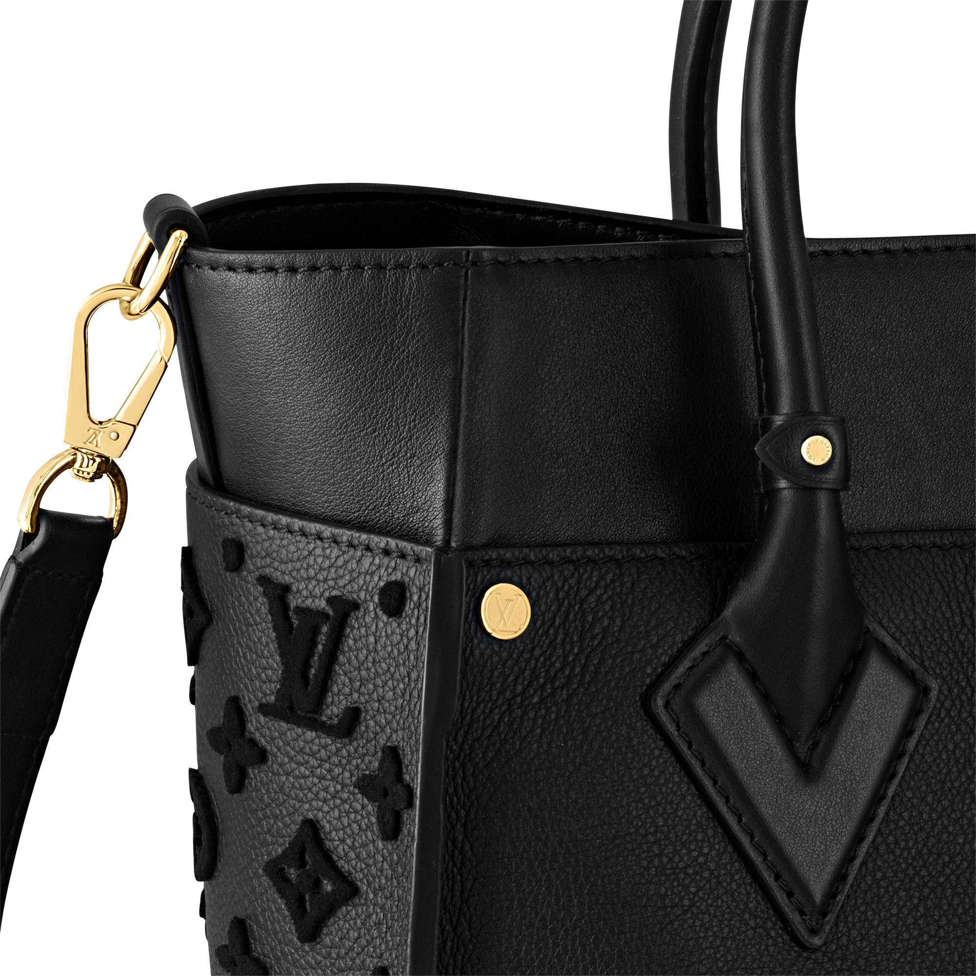 Couros High End Bolsas Todas as Bolsas On My Side MM | Louis Vuitton ® (Zoom no Produto)