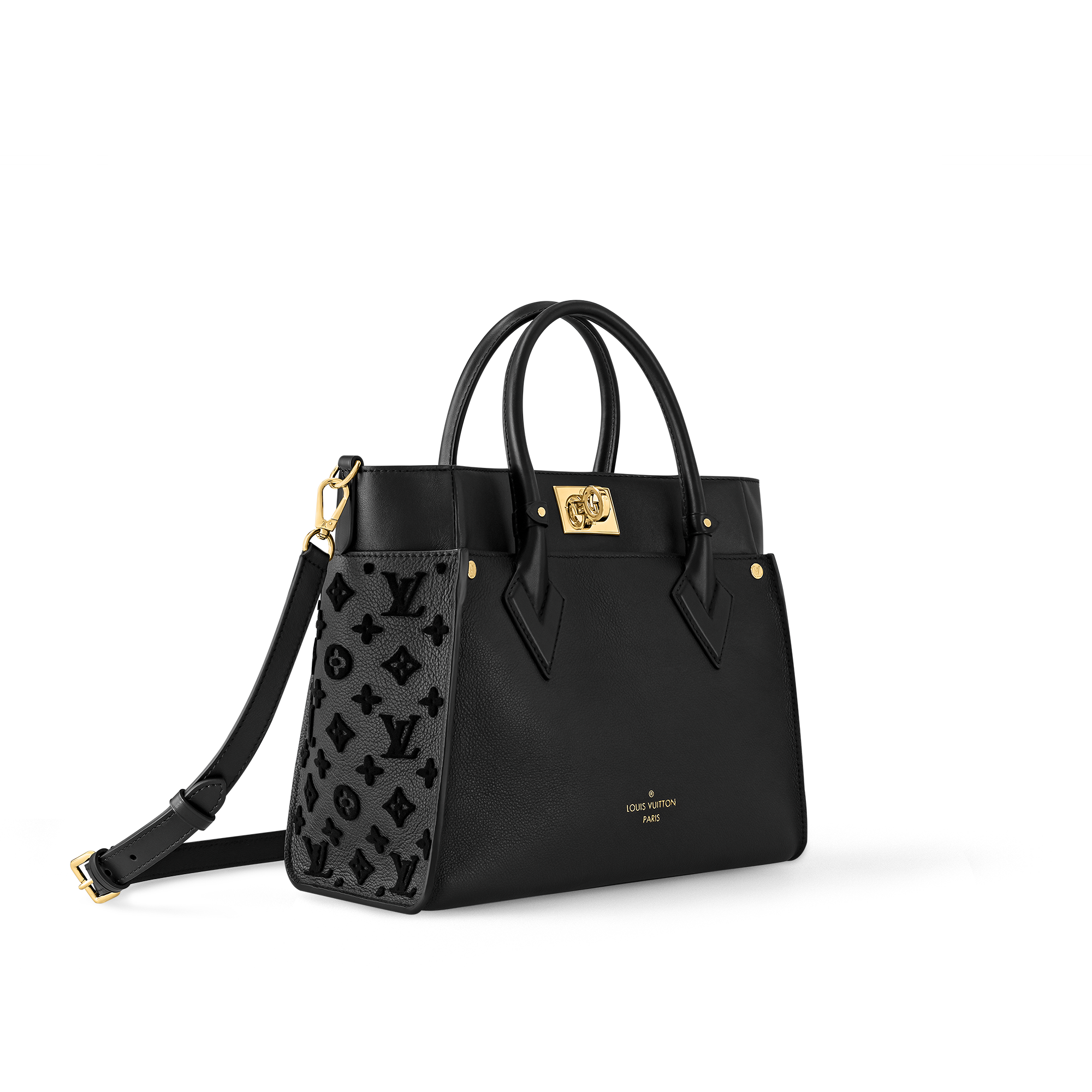 Couros High End Bolsas Todas as Bolsas On My Side MM | Louis Vuitton ® (Zoom no Produto)