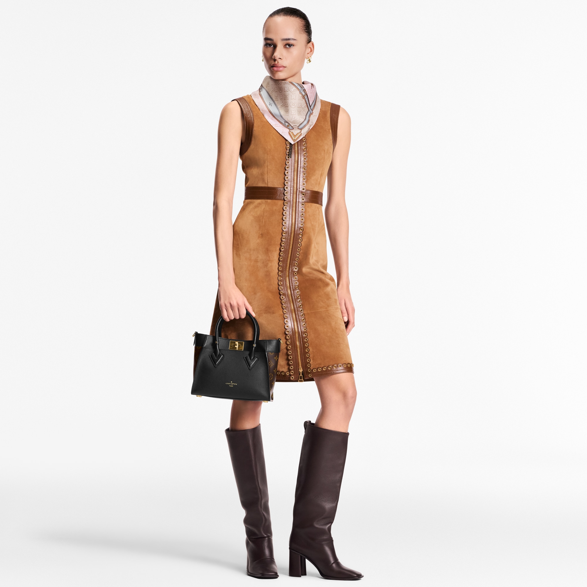 Couros High End Bolsas Todas as Bolsas On My Side PM | Louis Vuitton ® (Zoom no Produto)