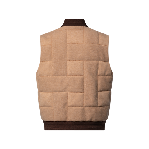 Ready-to-Wear Todas as Roupas Padded Cashmere Knit Vest | Louis Vuitton ® (Zoom no Produto)