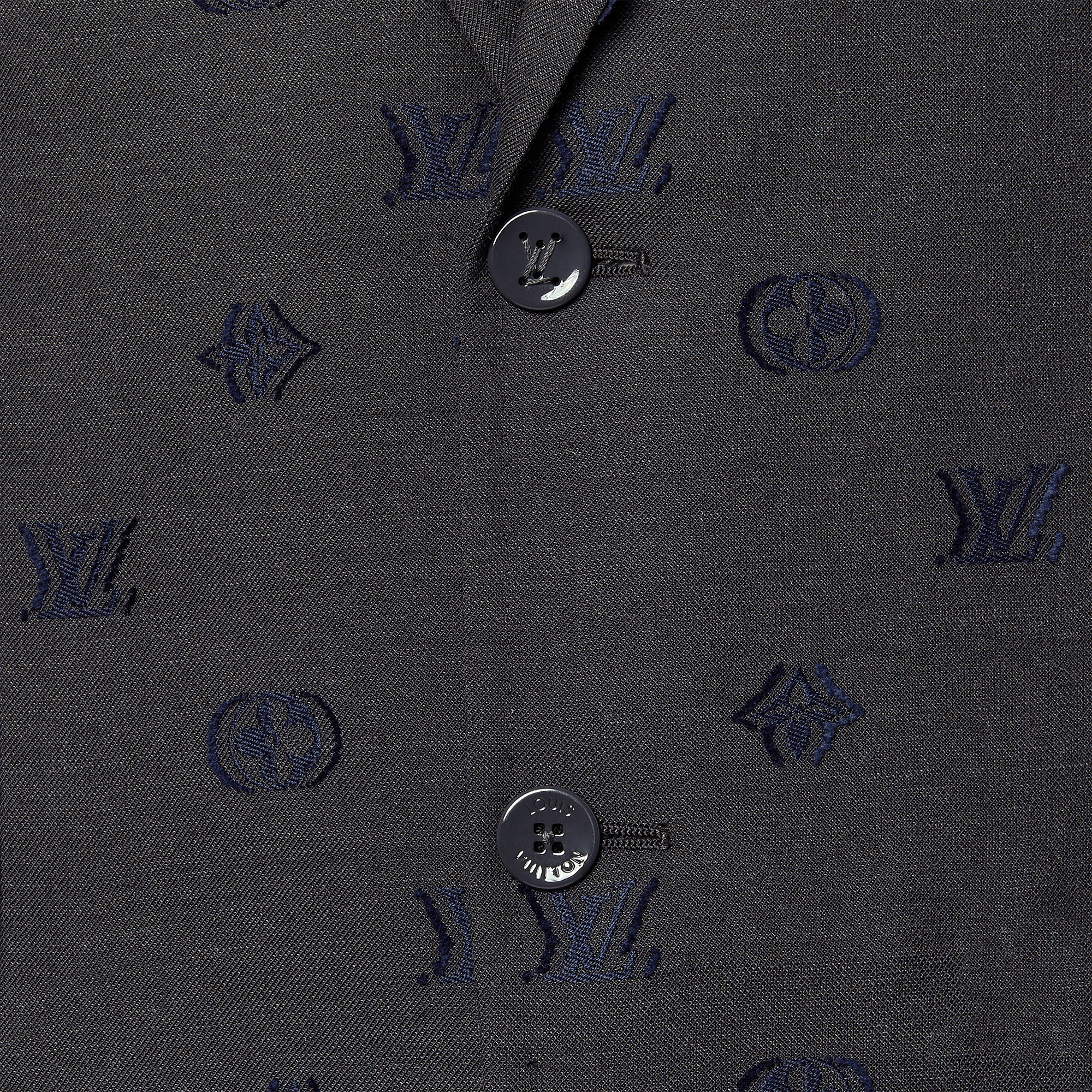  Discontinued Product Obs 14 Paletó em Mescla de Lã Napolitana | Louis Vuitton ® (Zoom no Produto)