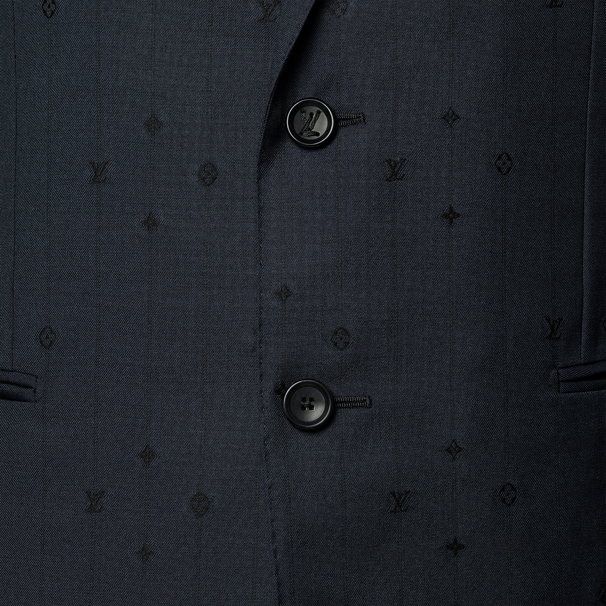  Discontinued Product Obs 14 Paletó Pont Neuf em Lã  | Louis Vuitton ® (Zoom no Produto)