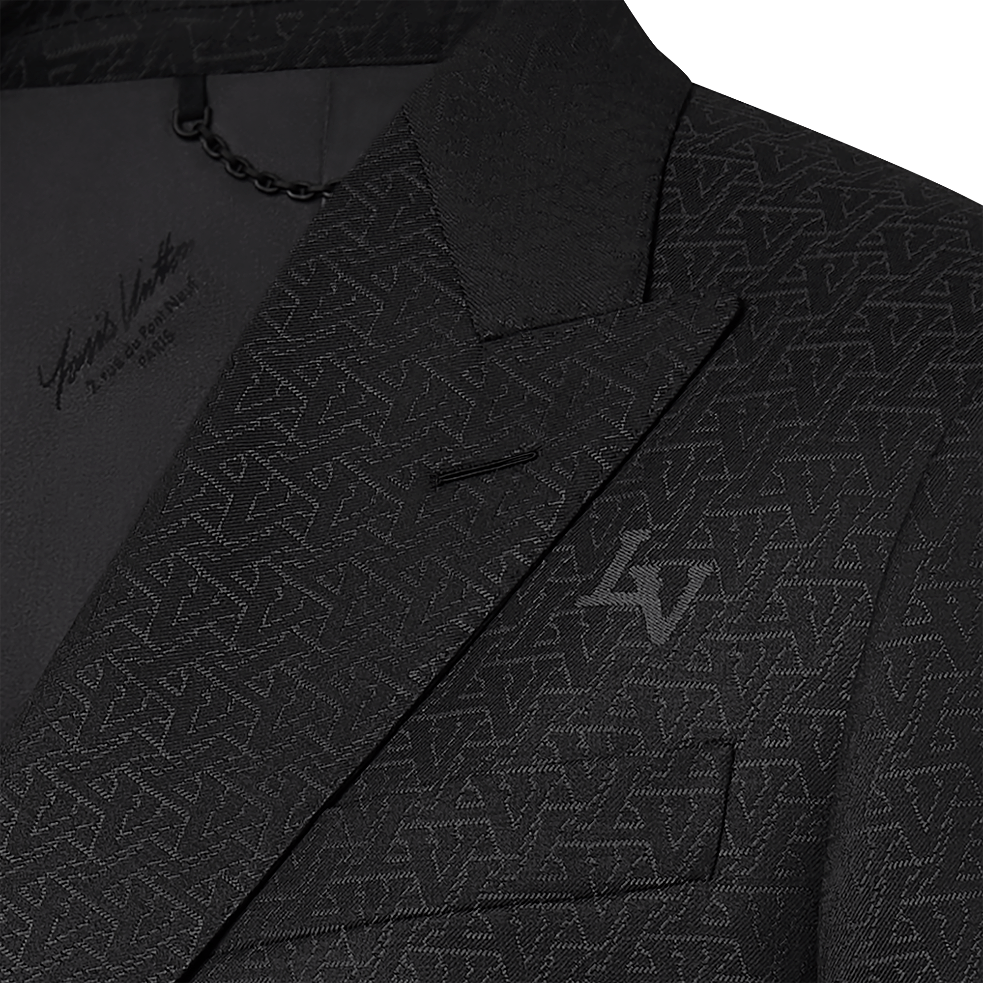  Discontinued Product Obs 12 Paletó Trespassado Pont Neuf em Lã | Louis Vuitton ® (Zoom no Produto)