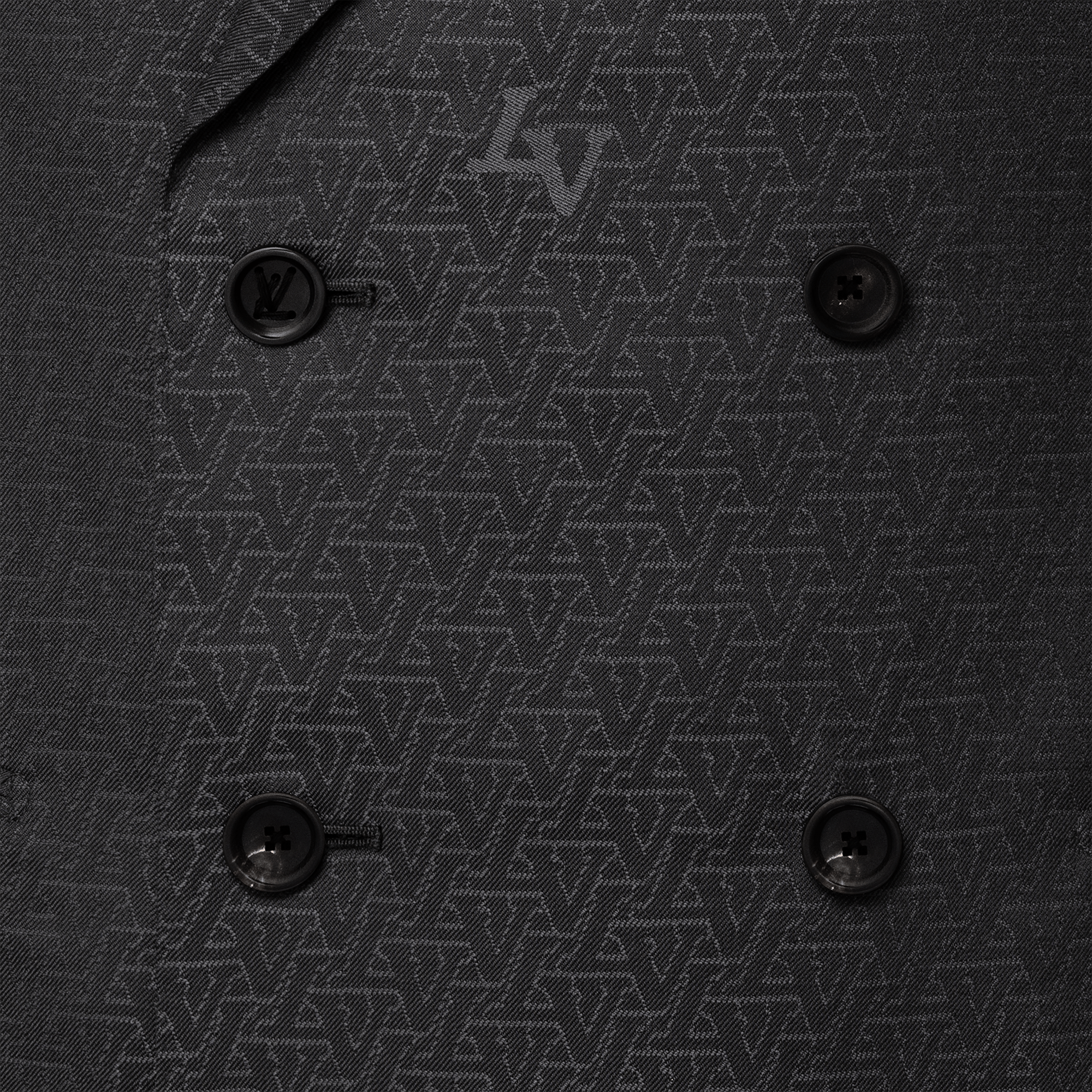  Discontinued Product Obs 12 Paletó Trespassado Pont Neuf em Lã | Louis Vuitton ® (Zoom no Produto)