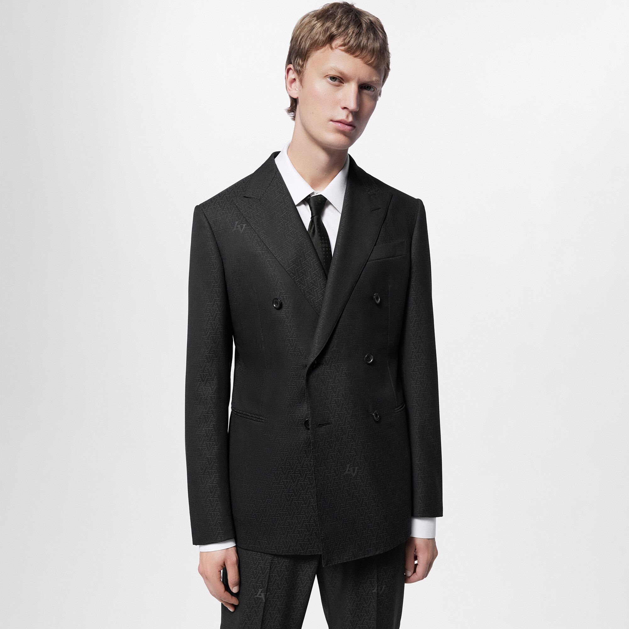  Discontinued Product Obs 12 Paletó Trespassado Pont Neuf em Lã | Louis Vuitton ® (Zoom no Produto)