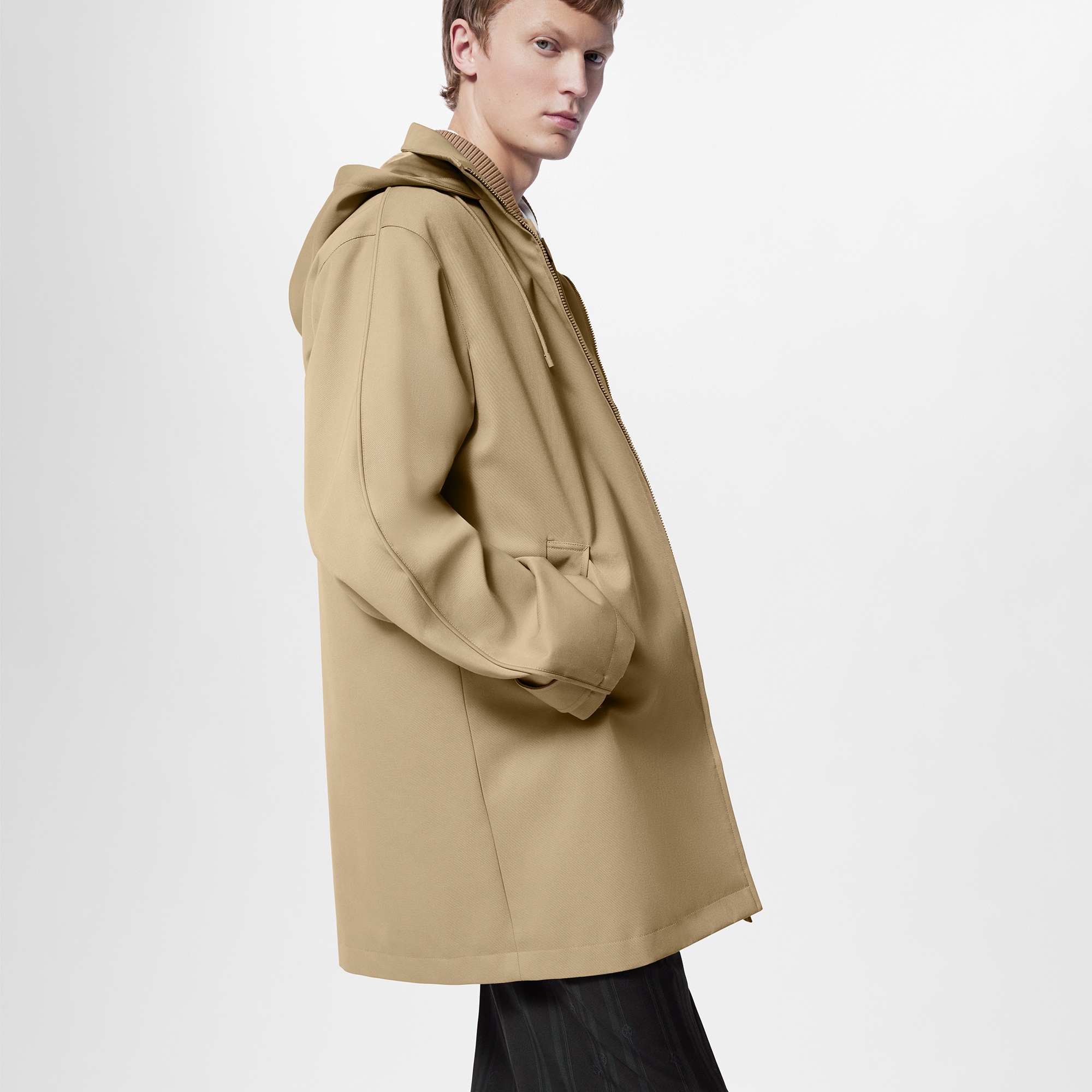  Discontinued Product Obs 9 Parka Longa de Algodão Tecnológico 2 em 1 | Louis Vuitton ® (Zoom no Produto)