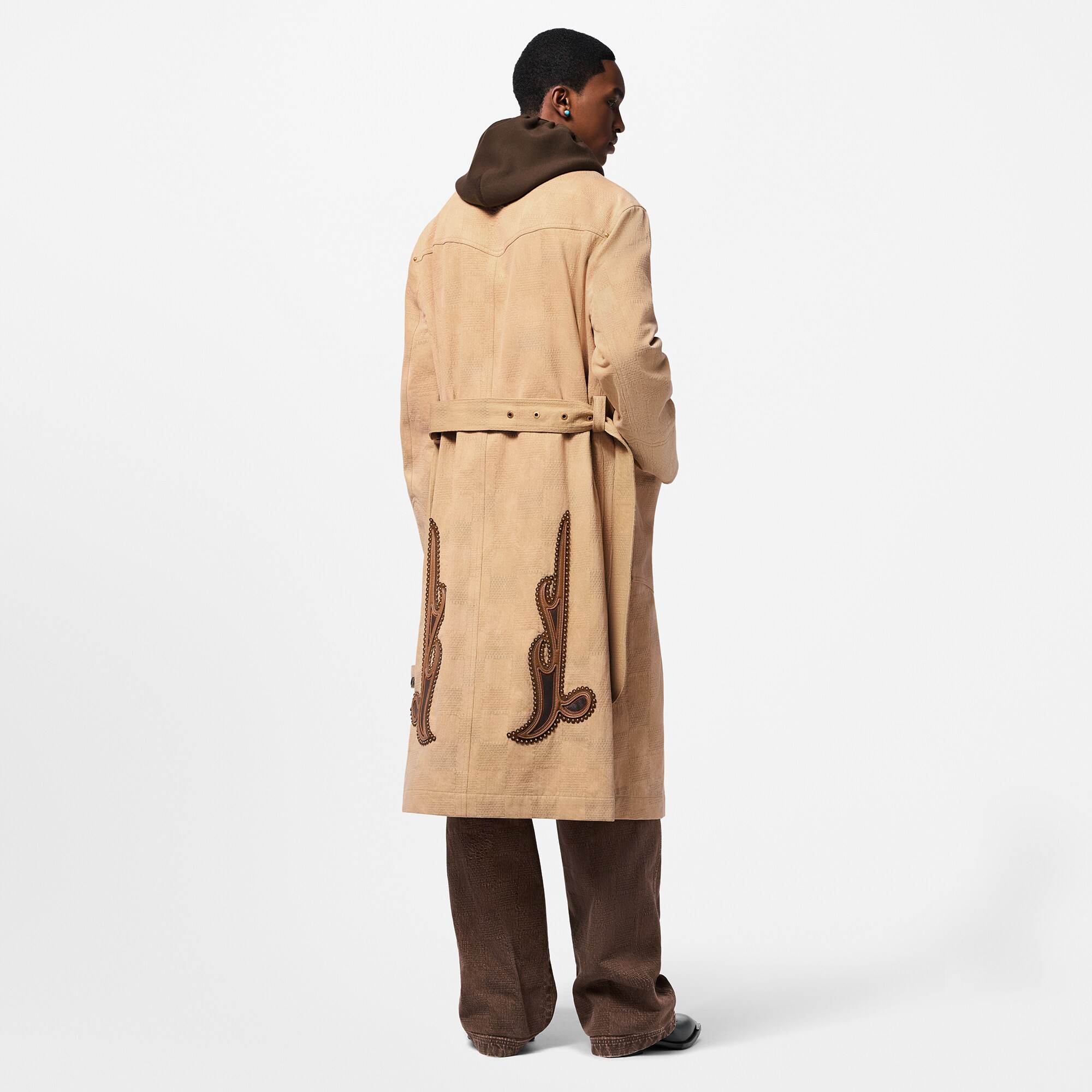  Discontinued Product Obs 9 Parka Utilitária em Algodão Damier | Louis Vuitton ® (Zoom no Produto)