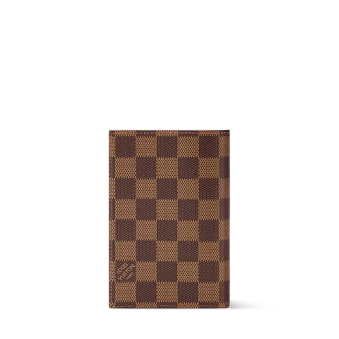Damier Ébène Novidades em Feminino } Passport Cover | Louis Vuitton ® (Zoom no Produto)
