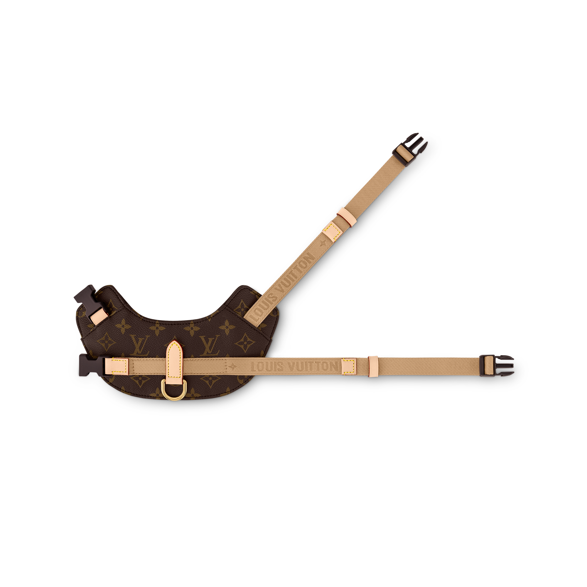  Acessórios para Pets } Peitoral para Cachorro PM | Louis Vuitton ® (Zoom no Produto)