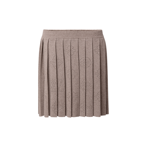 Ready-to-Wear Saias e Shorts Pleated Mahina Knit Skirt | Louis Vuitton ® (Zoom no Produto)