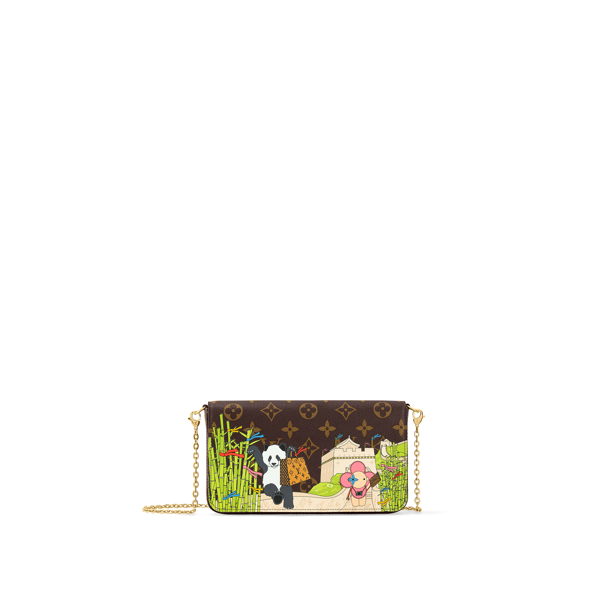 louis vuitton felicie crossbody bolsa