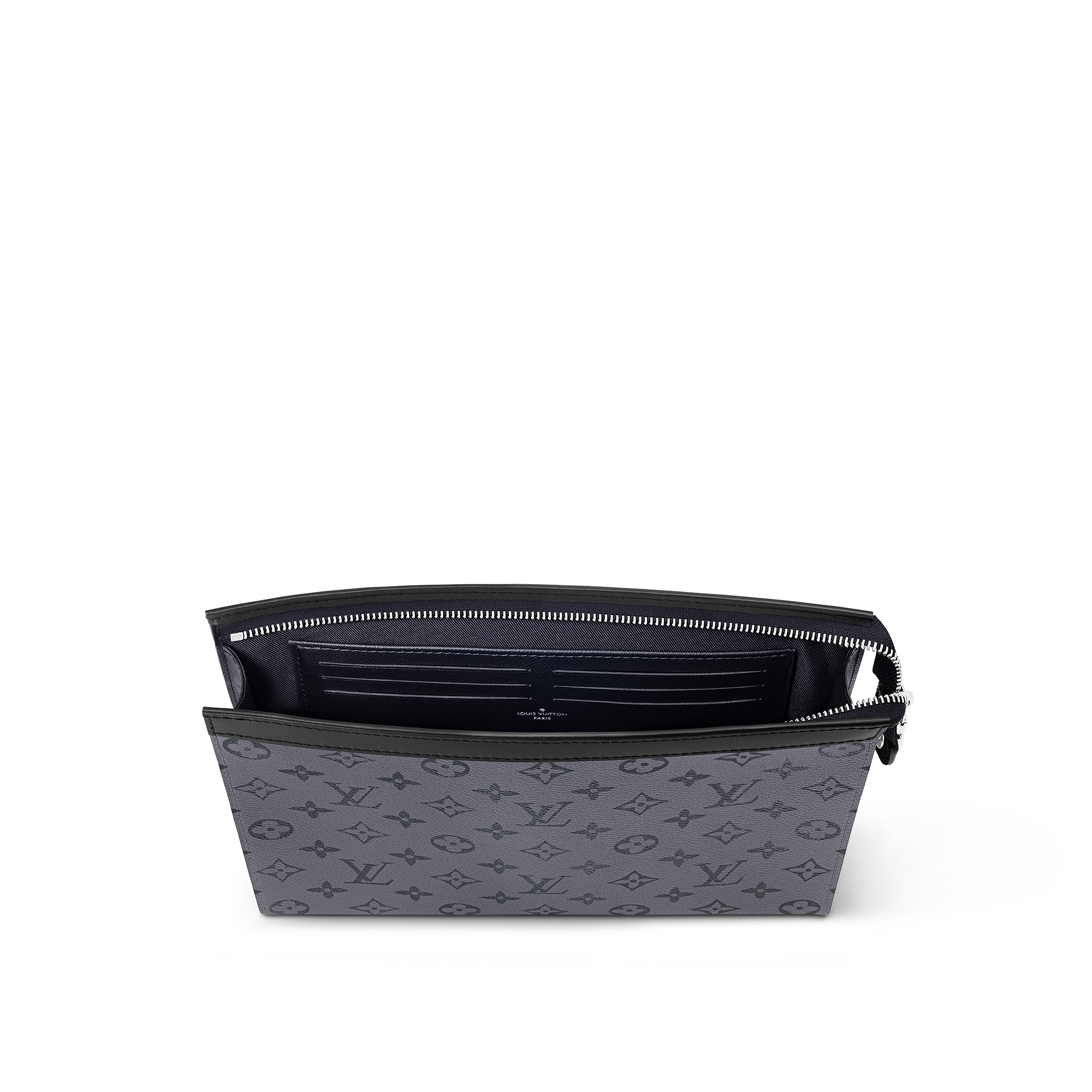 Monogram Eclipse Carteiras Todas as Carteiras Pochette Voyage MM | Louis Vuitton ® (Zoom no Produto)