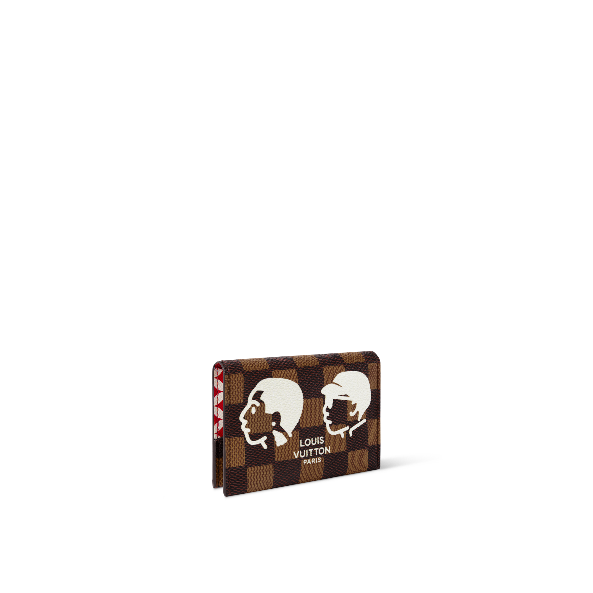 Damier Ébène Carteiras Masculinas Porta-Cartões Porta-cartão Slim | Louis Vuitton ® (Zoom no Produto)