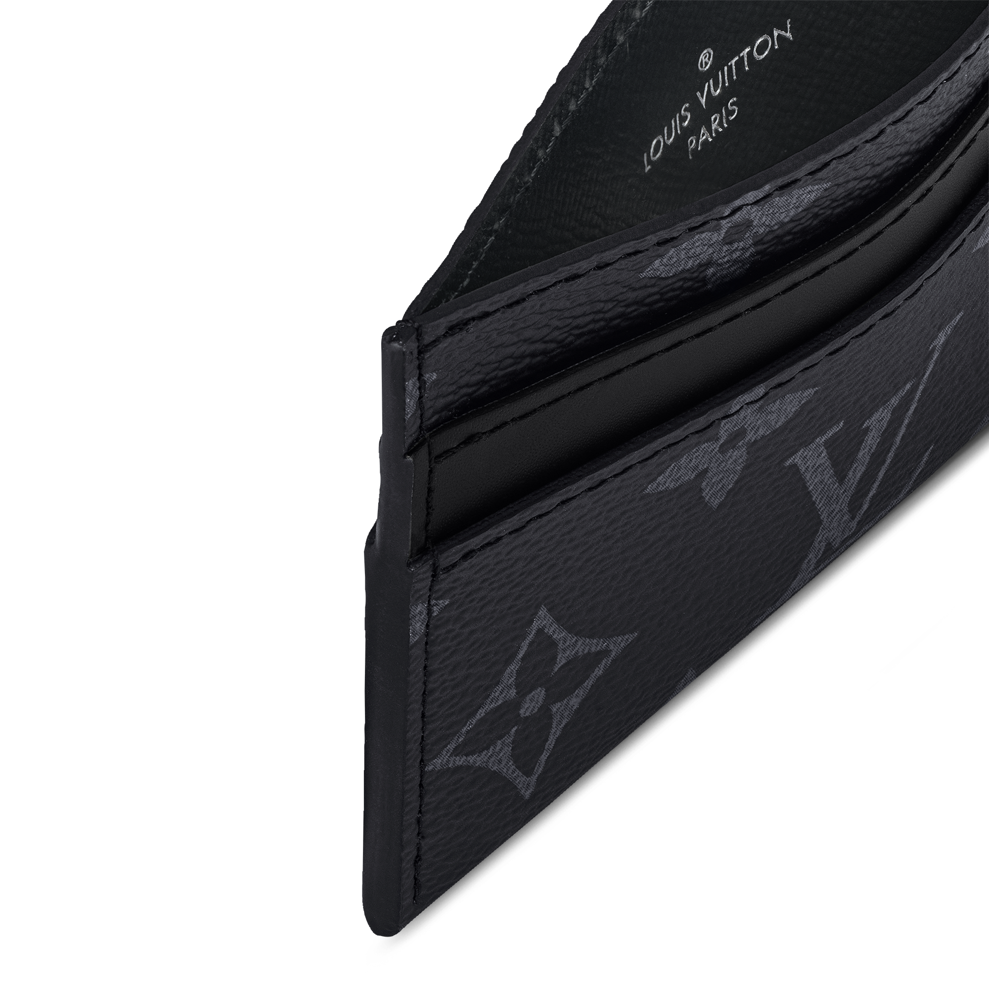 Monogram Eclipse Family Month Gift Guide } Porta-cartões duplo | Louis Vuitton ® (Zoom no Produto)