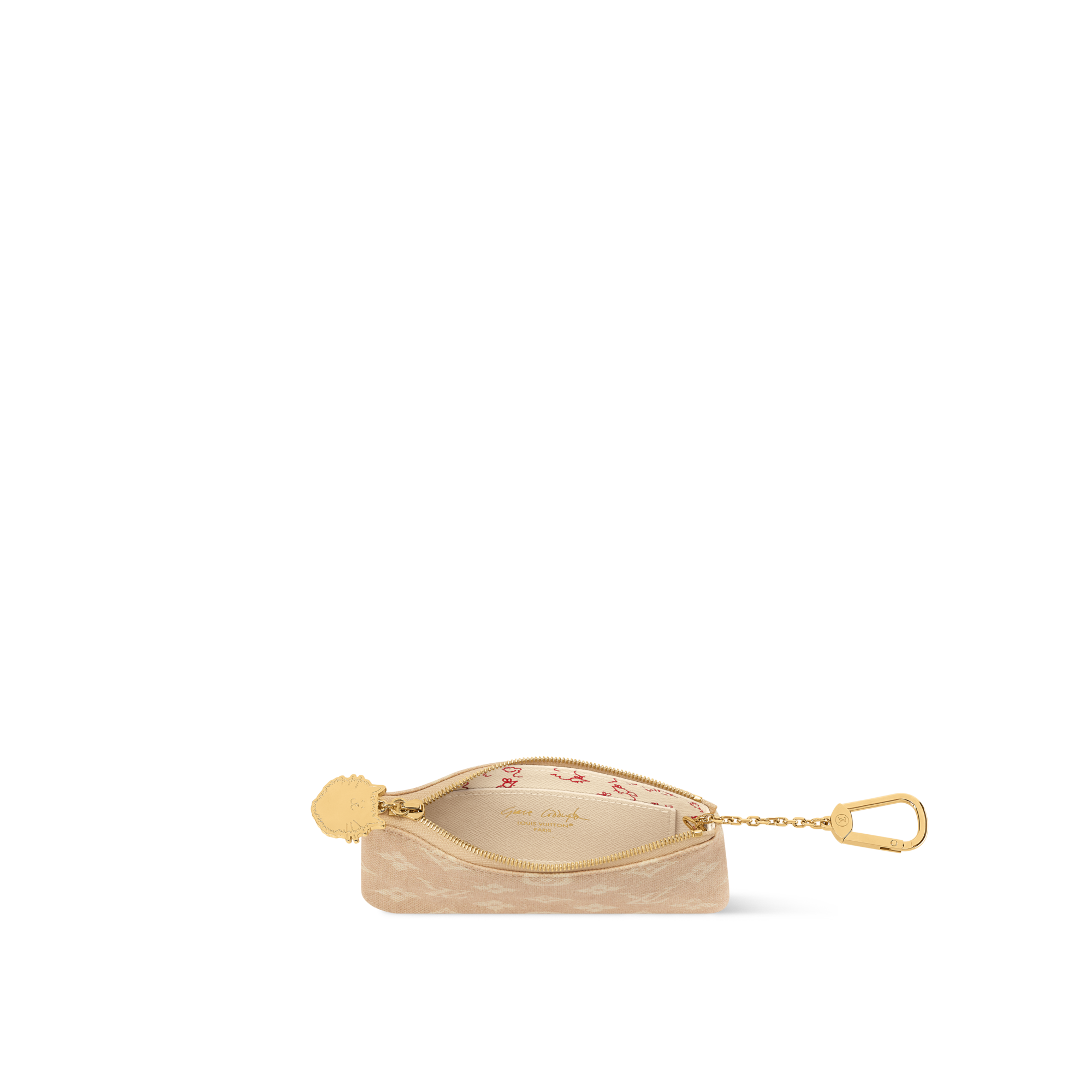 Outros Canvas Monogram Carteiras Porta-Cartões e Chaveiros Porta-chave P | Louis Vuitton ® (Zoom no Produto)