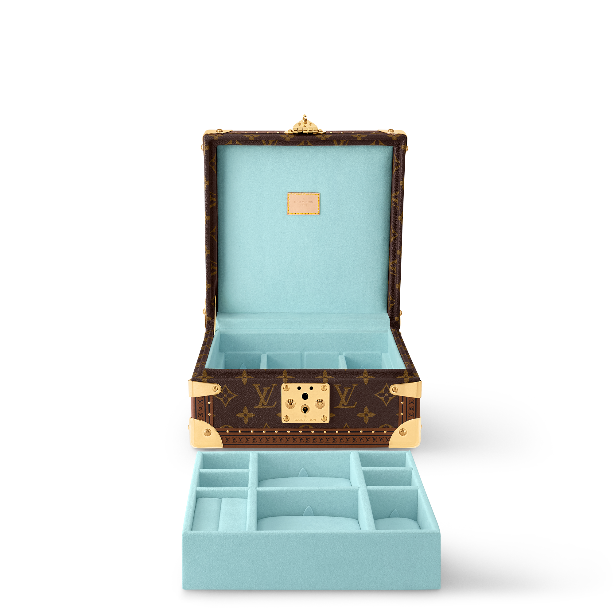 Monogram Baús e Caixas Caixas Rígidas Porta-joias Coffret Joaillerie | Louis Vuitton ® (Zoom no Produto)