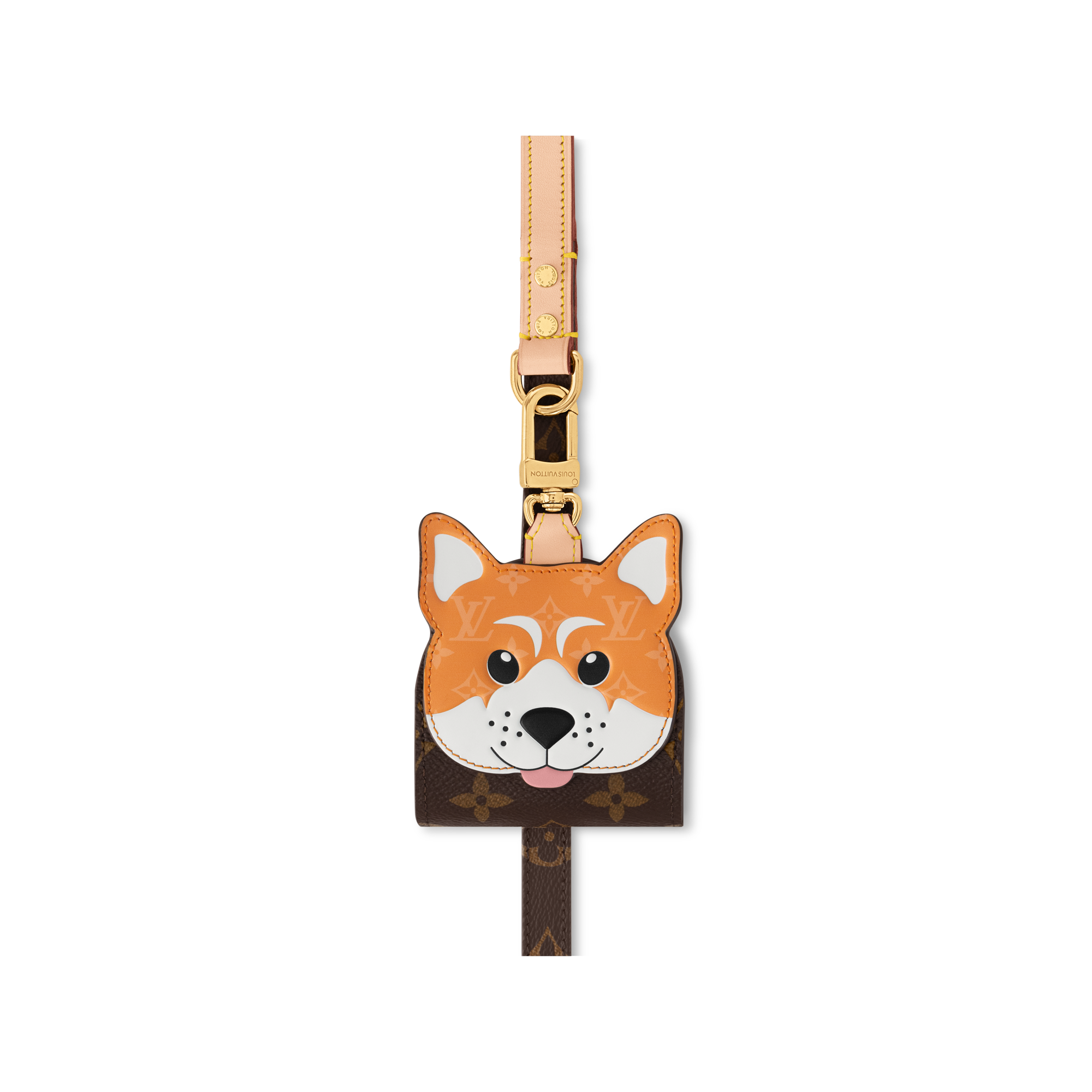  Acessórios para Pets } Porta-saquinhos Higiênicos Shiba | Louis Vuitton ® (Zoom no Produto)