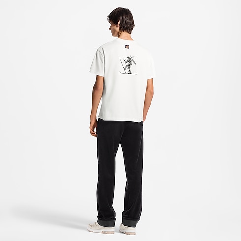 Printed Signature Short-Sleeved T-Shirt – Vista de Ambiente