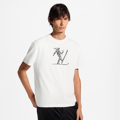 Printed Signature Short-Sleeved T-Shirt – Vista Cortada