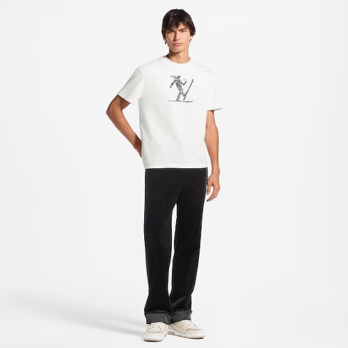 Printed Signature Short-Sleeved T-Shirt – No Corpo