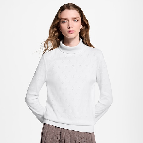Ready-to-Wear Tops e Camisas Pulôver de Gola Rolê Monogram Mahina | Louis Vuitton ® (Zoom no Produto)