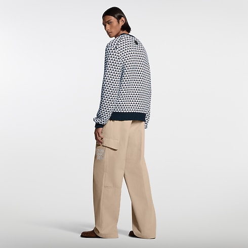 Ready-to-Wear Todas as Roupas Pulôver de Lã com Mangas Longas | Louis Vuitton ® (Zoom no Produto)