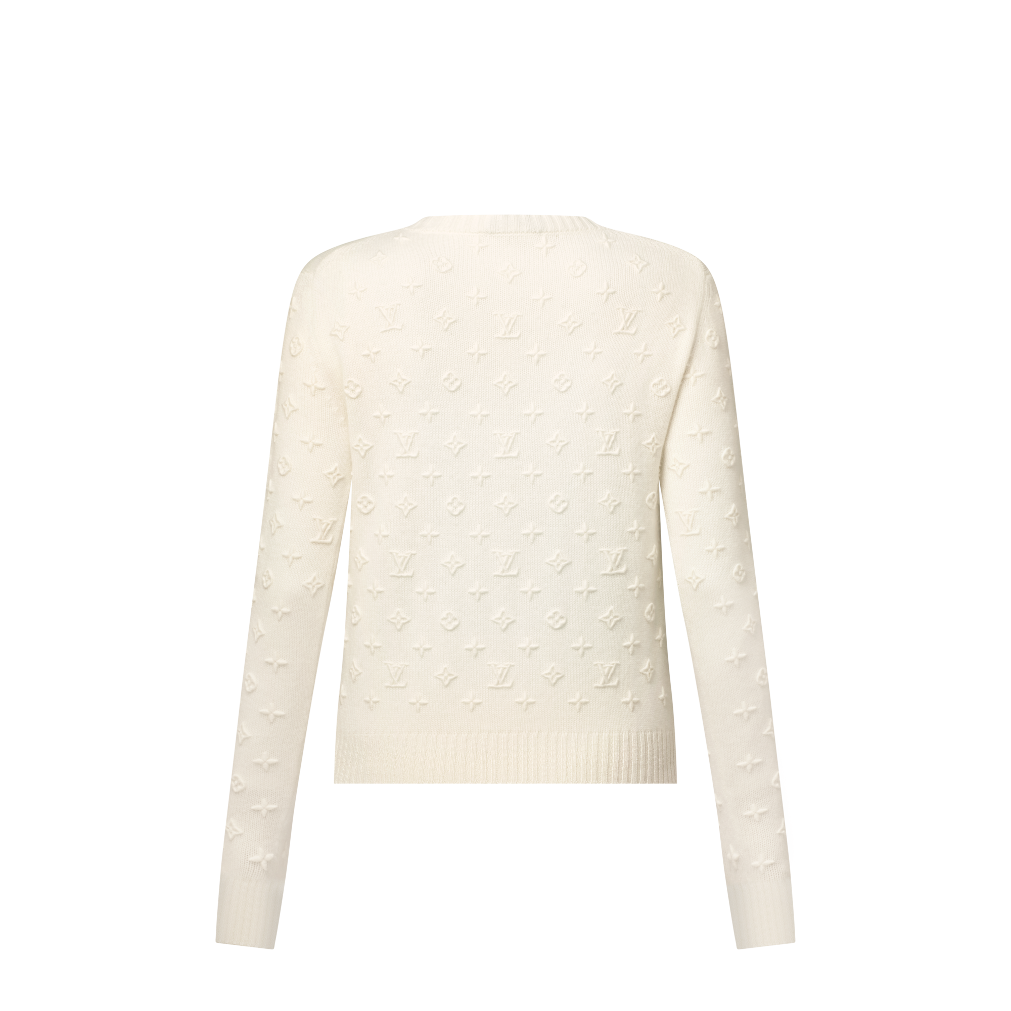  Ready-to-Wear Tricot Pulôver em Malha Monogram 3D | Louis Vuitton ® (Zoom no Produto)
