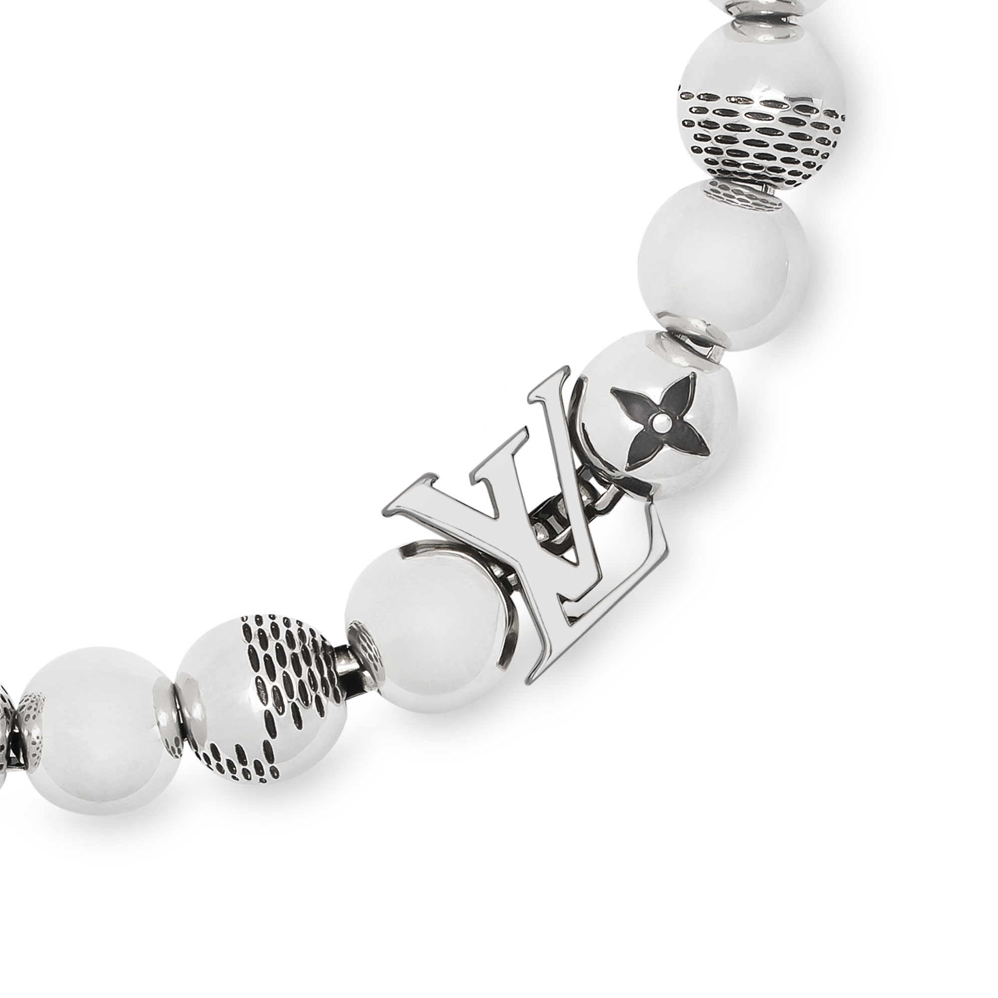 S00 Fashion Jewelry Pulseiras Pulseira com Esferas Damier Staples | Louis Vuitton ® (Zoom no Produto)
