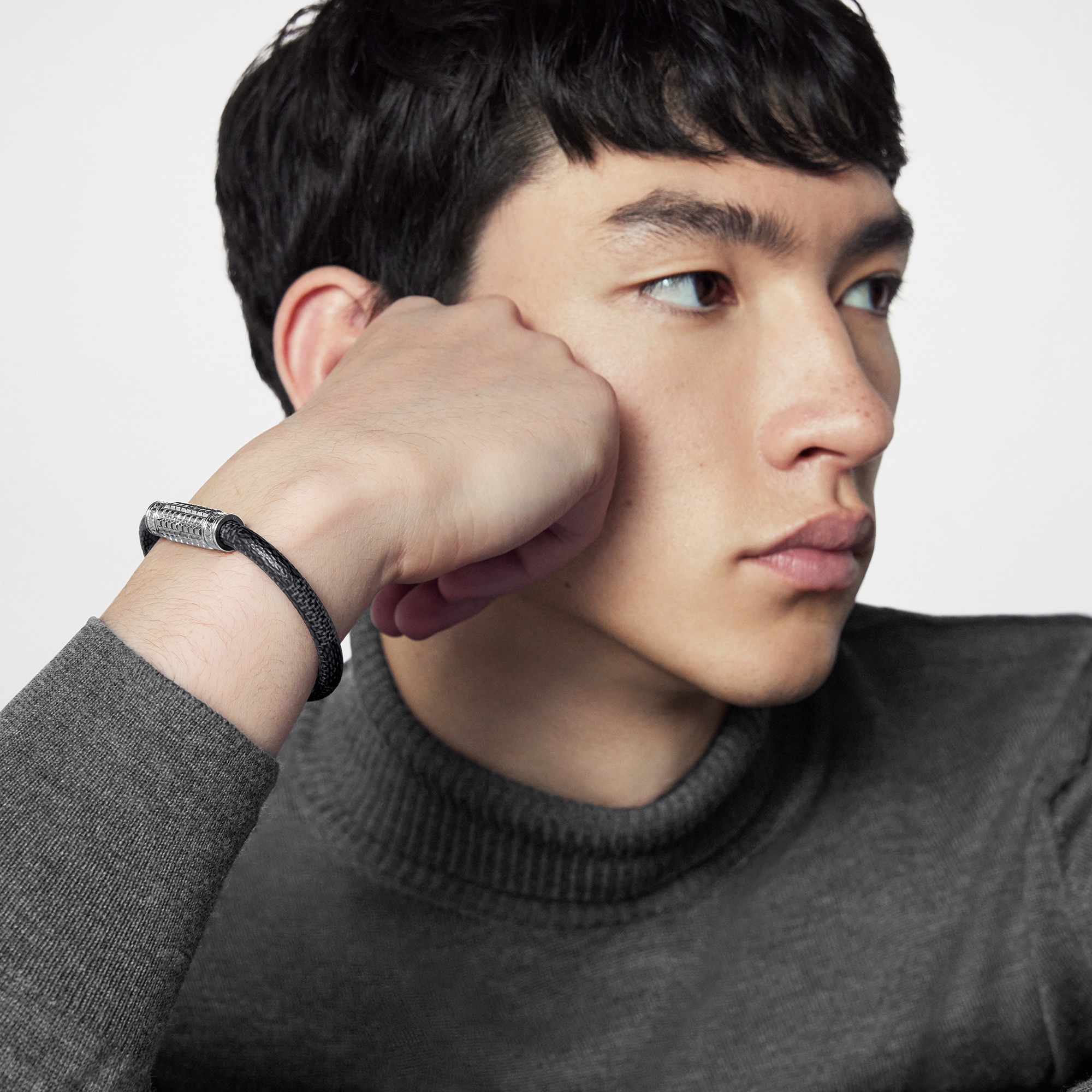 Damier Graphite Fashion Jewelry Bijuterias Finas Pulseira Digit | Louis Vuitton ® (Zoom no Produto)