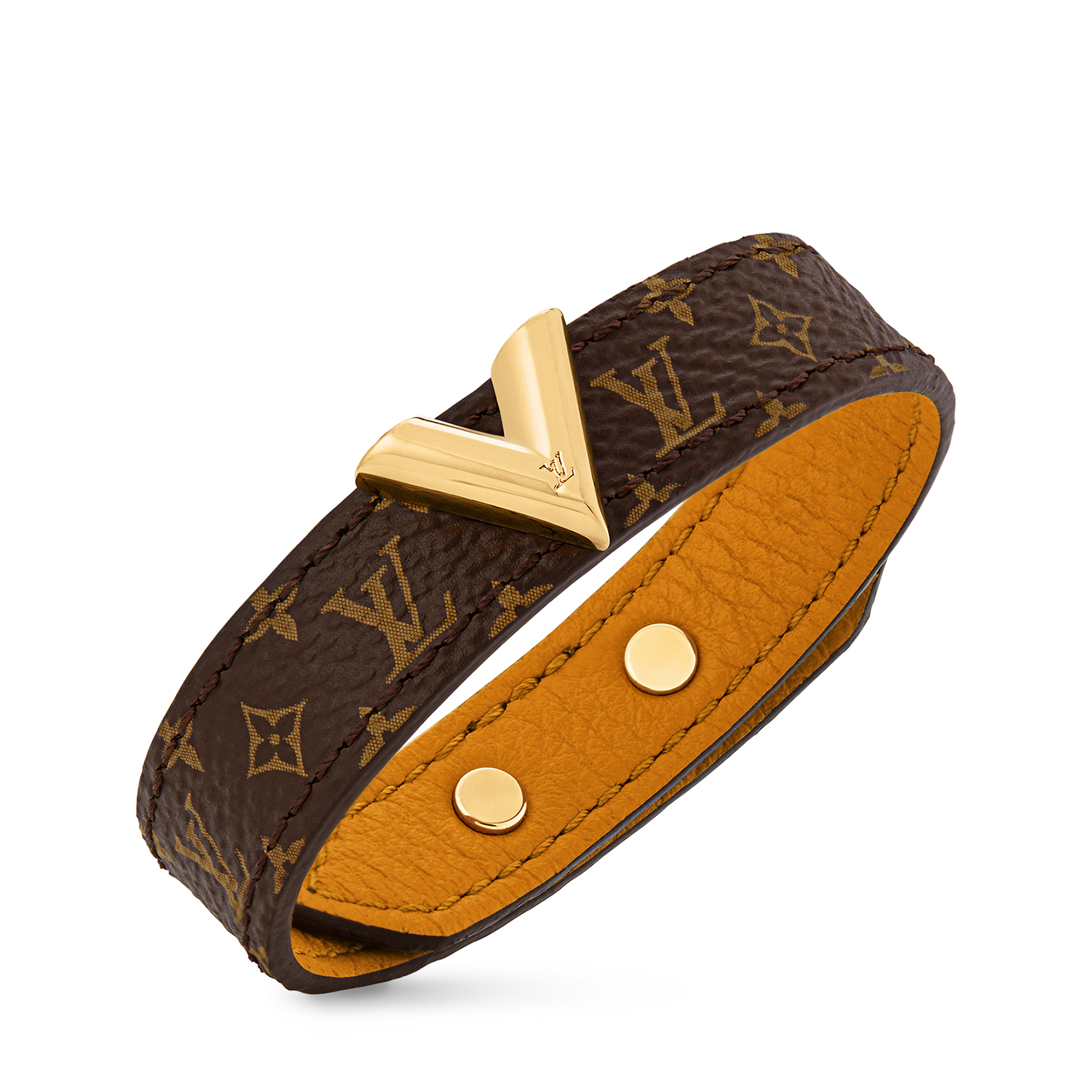 Outros Canvas Monogram Acessórios Pulseiras em Couro Pulseira Essential V | Louis Vuitton ® (Zoom no Produto)