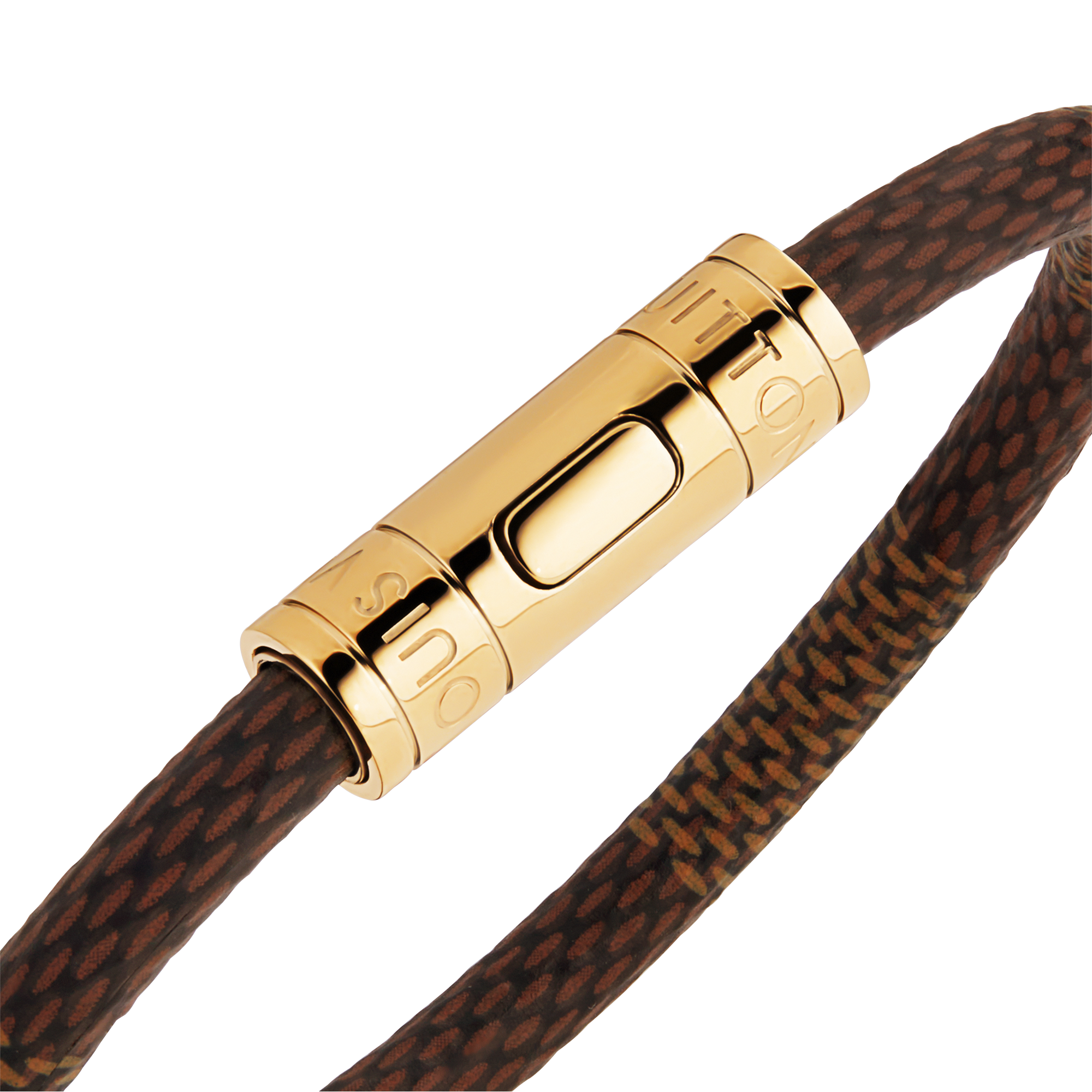 Damier Ébène Acessórios Novidades Pulseira Keep It | Louis Vuitton ® (Zoom no Produto)