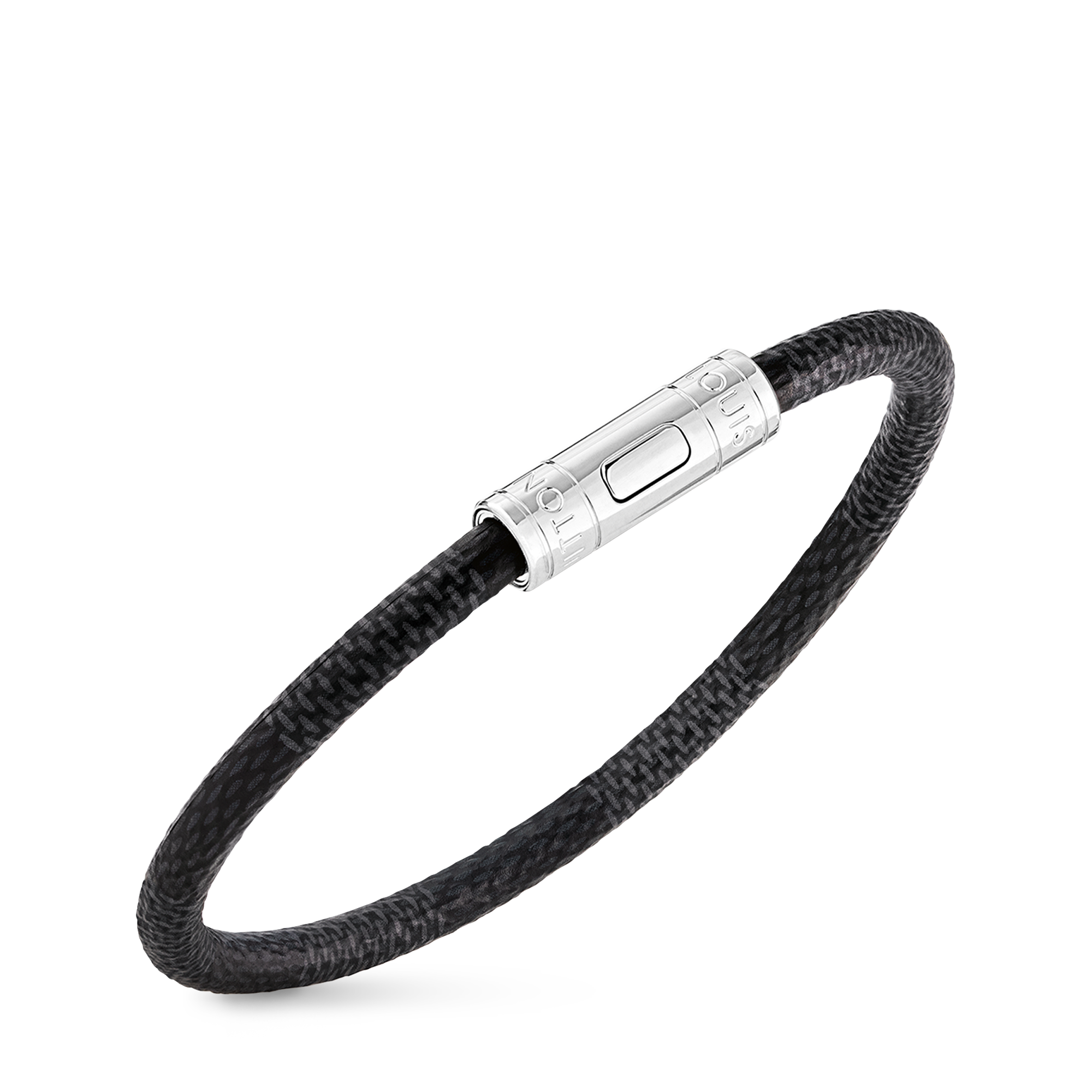 Damier Graphite Fashion Jewelry Bijuterias Finas Pulseira Keep It | Louis Vuitton ® (Zoom no Produto)