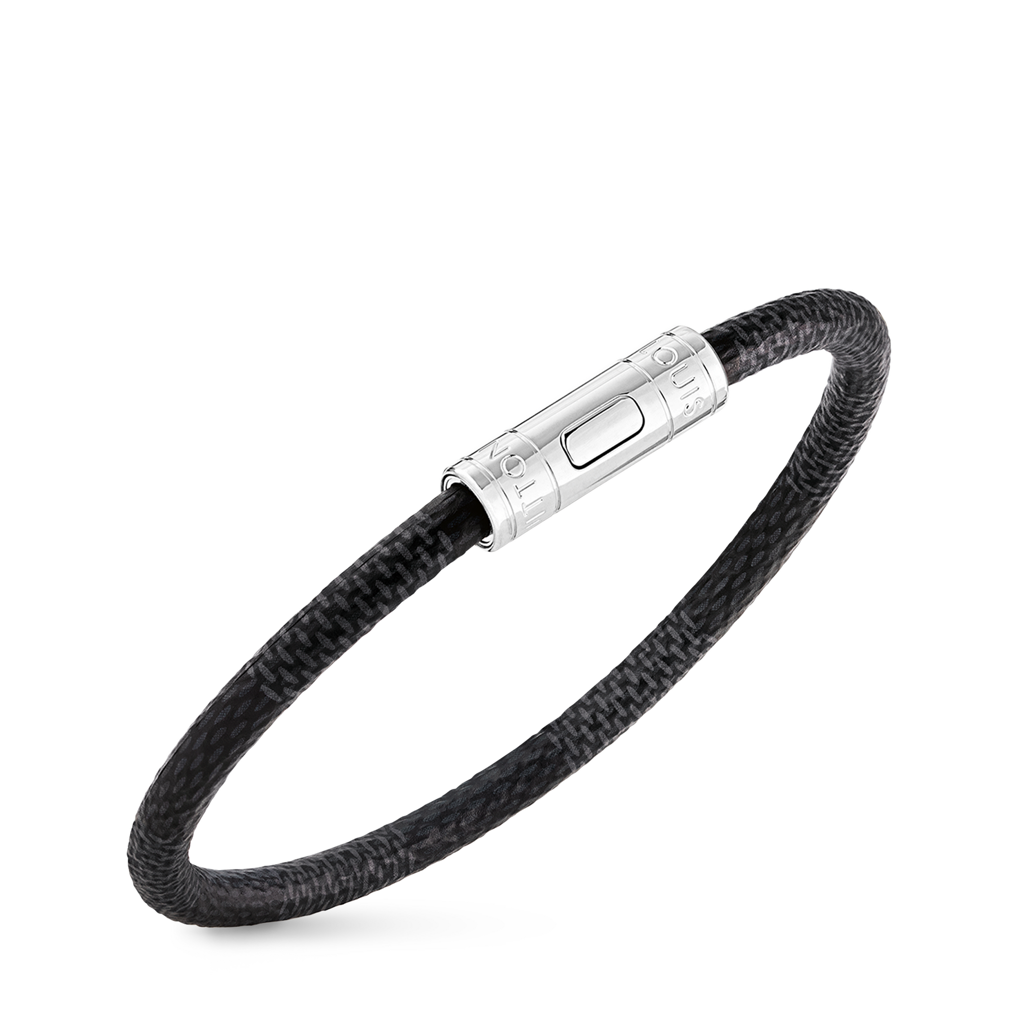 Damier Graphite Fashion Jewelry Bijuterias Finas Pulseira Keep It | Louis Vuitton ® (Zoom no Produto)