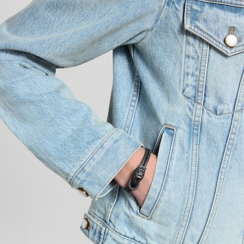 Monogram Eclipse Fashion Jewelry Bijuterias Finas Pulseira Loop It | Louis Vuitton ® (Zoom no Produto)