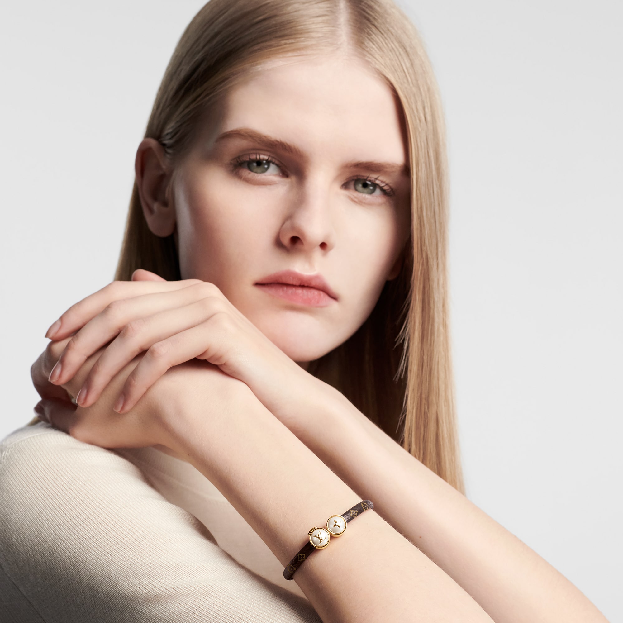 Monogram Bijuterias Finas Pulseiras Pulseira LV Blooming | Louis Vuitton ® (Zoom no Produto)