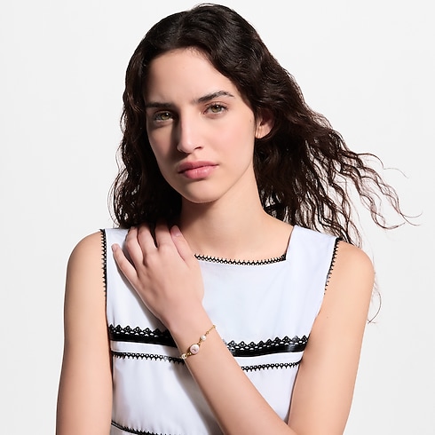 S00 Bijuterias Finas Pulseiras Pulseira LV Pearly Confetti | Louis Vuitton ® (Zoom no Produto)