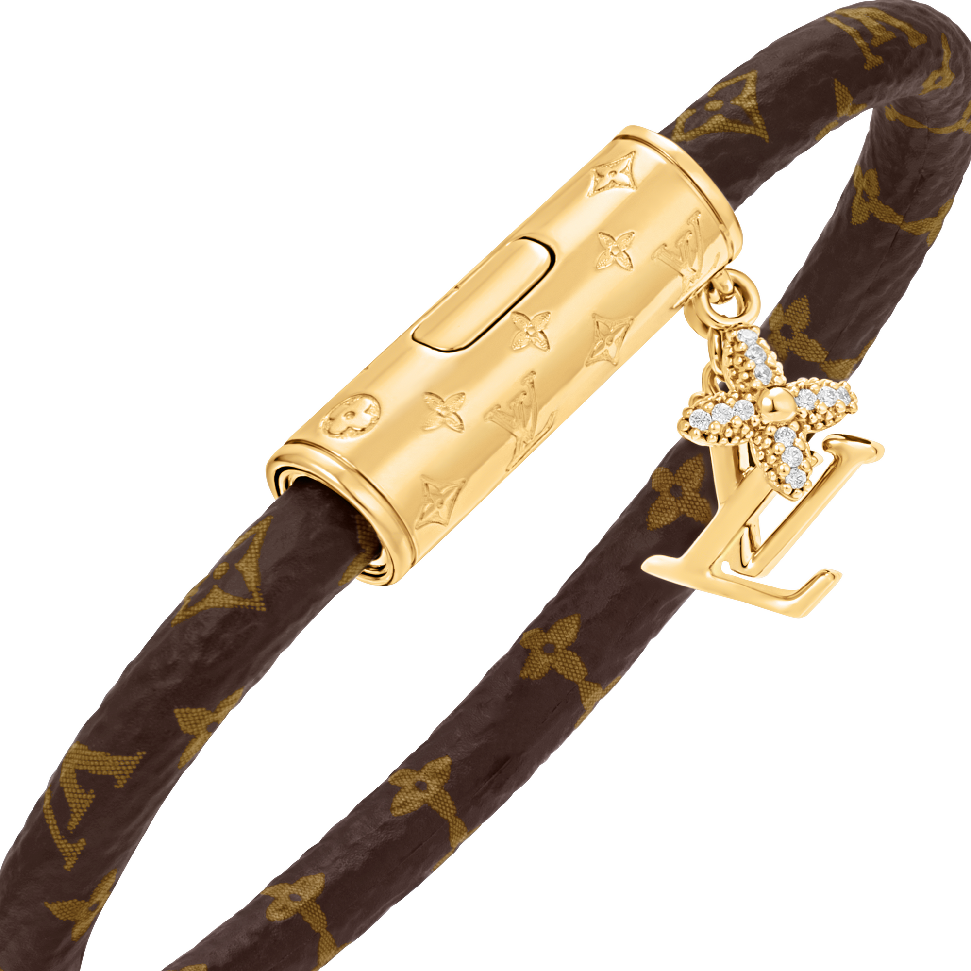 Monogram Bijuterias Finas Todas as Bijuterias Finas Pulseira LV Push | Louis Vuitton ® (Zoom no Produto)