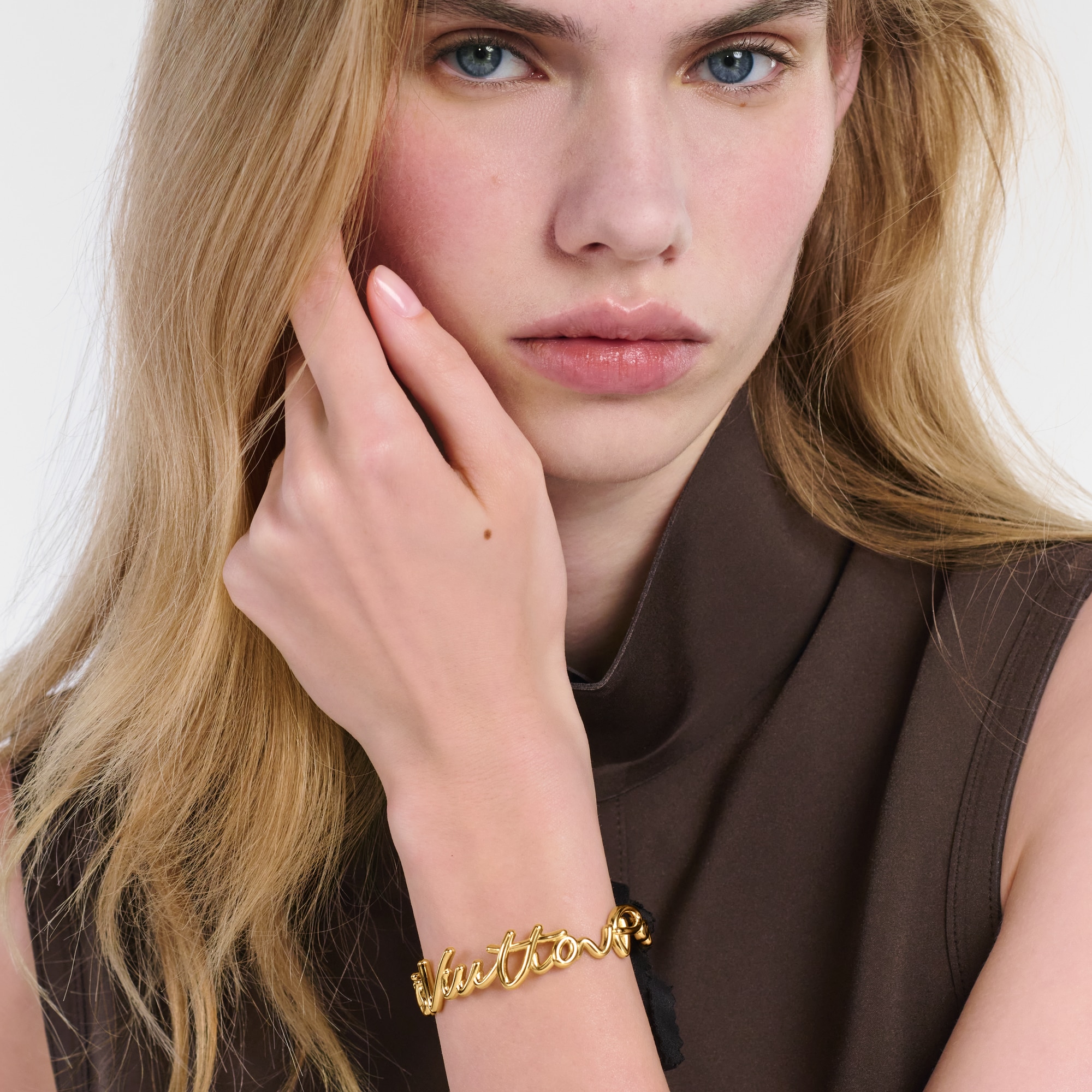 S00 Bijuterias Finas Pulseiras Pulseira LV Script | Louis Vuitton ® (Zoom no Produto)