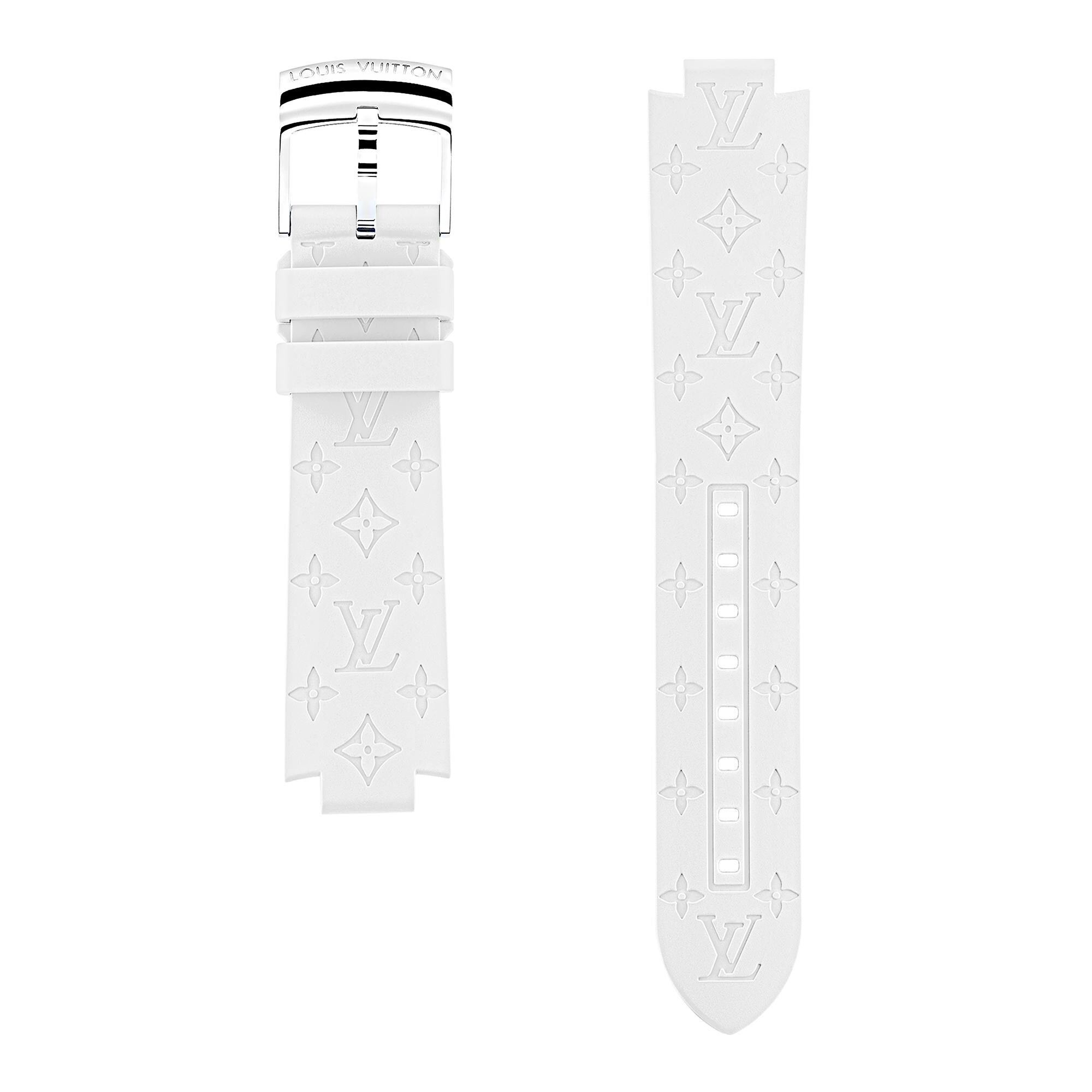  Connected Watches Connected Watches Straps & Accessories PULSEIRA MONOGRAM - BRANCA M/M | Louis Vuitton ® (Zoom no Produto)