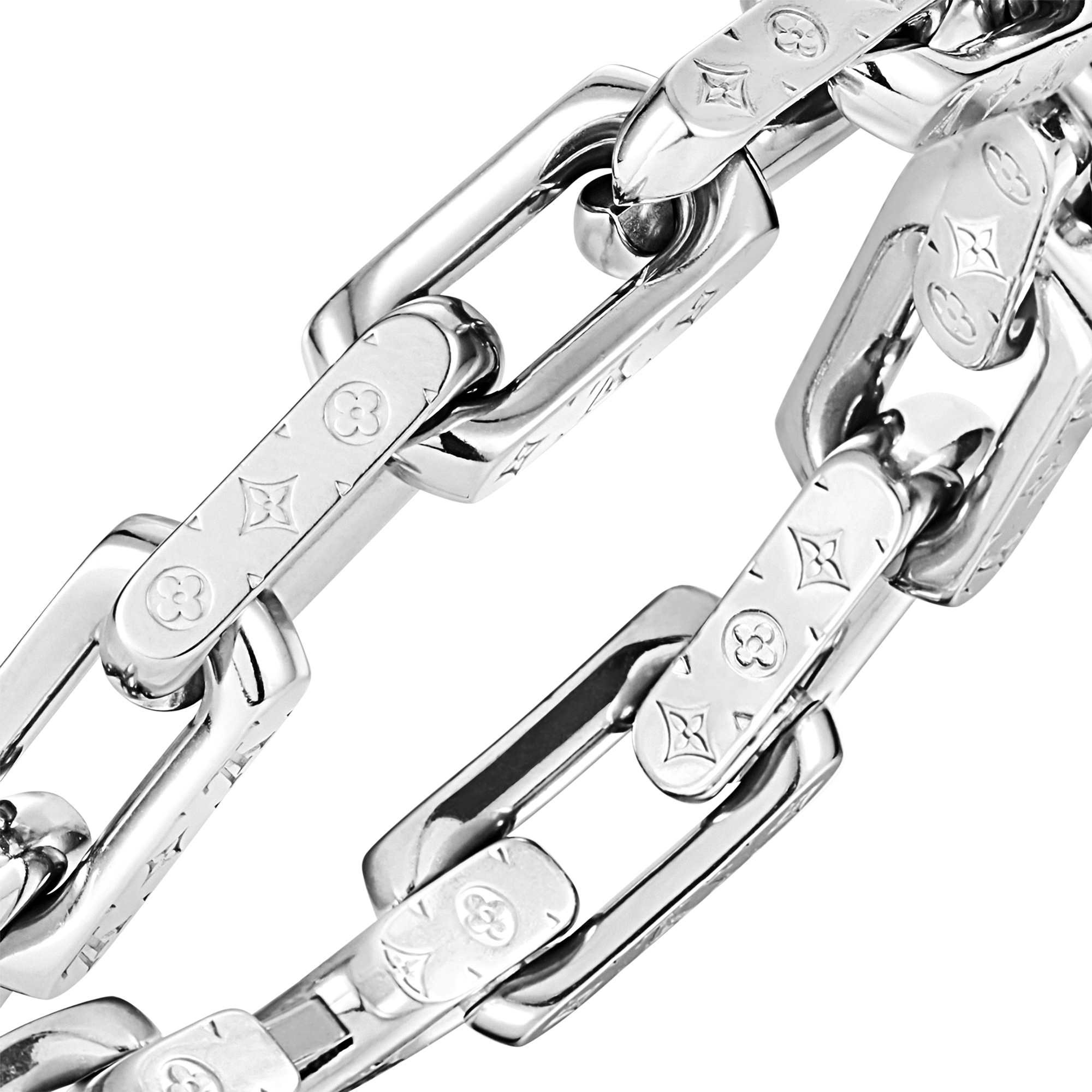 S00 Fashion Jewelry Bijuterias Finas Pulseira Monogram Chain | Louis Vuitton ® (Zoom no Produto)